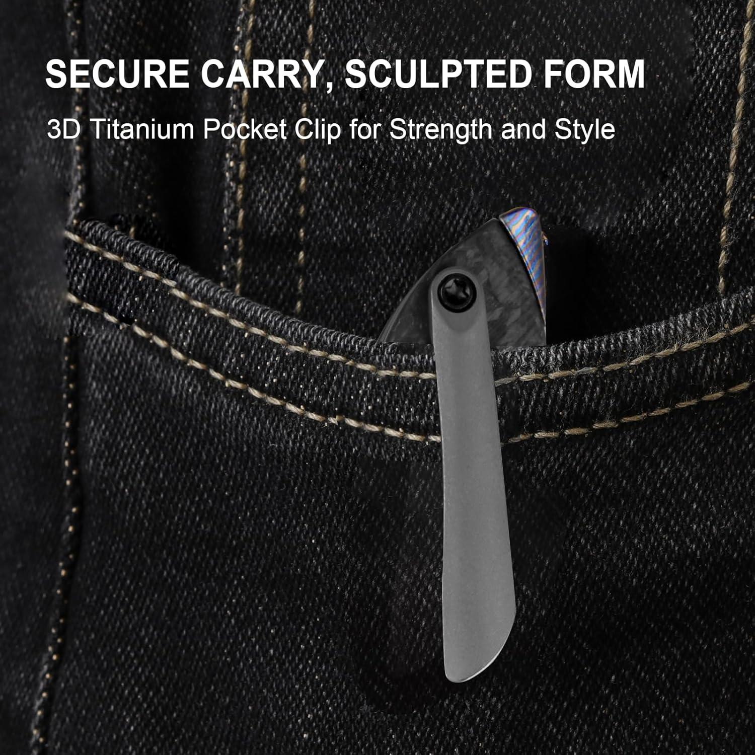 Cuchillo de bolsillo Kizer Spitfire EDC 7.95 cm S35VN Plegable