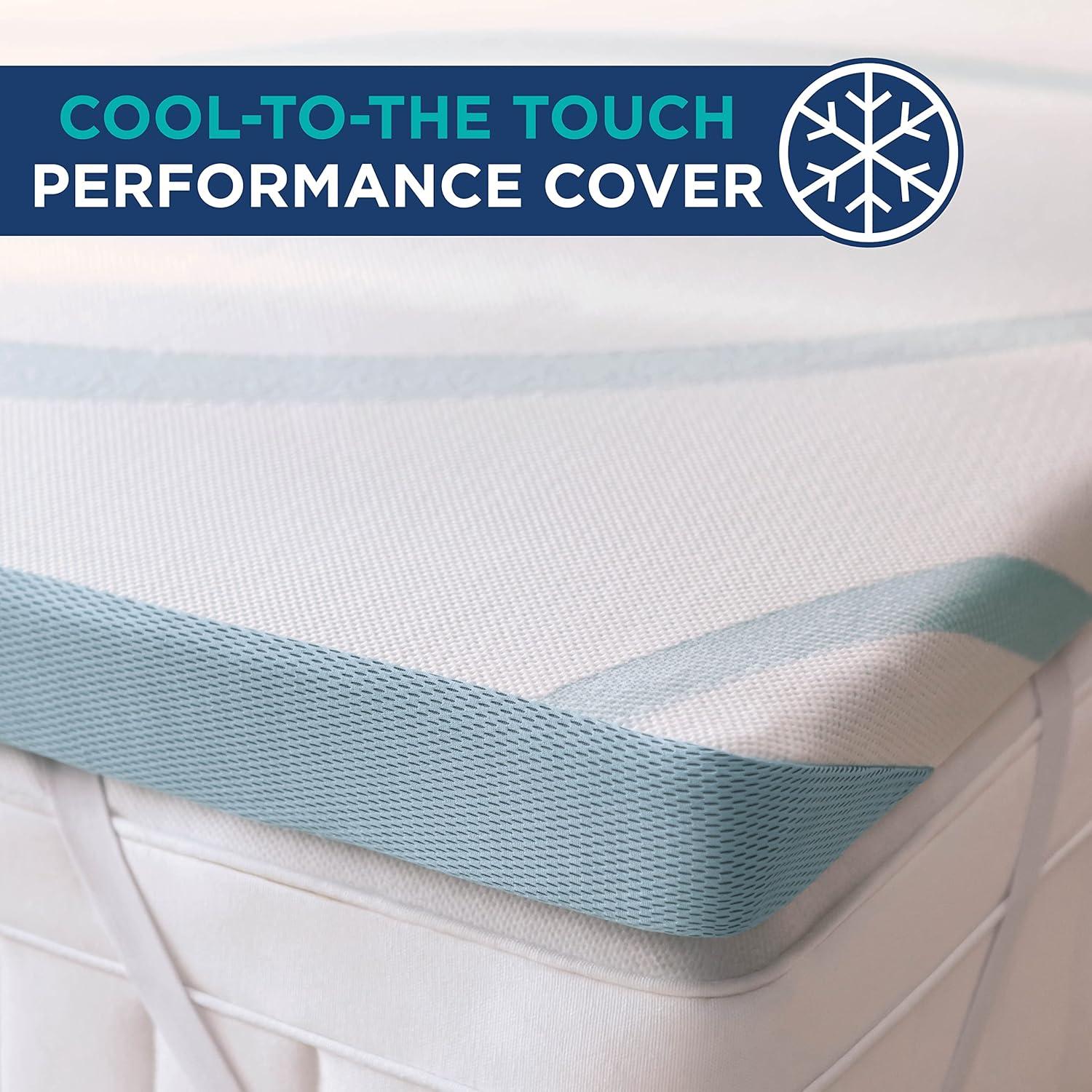 Colchón Topper Tempur-Pedic Doble 3" Enfriamiento Espuma