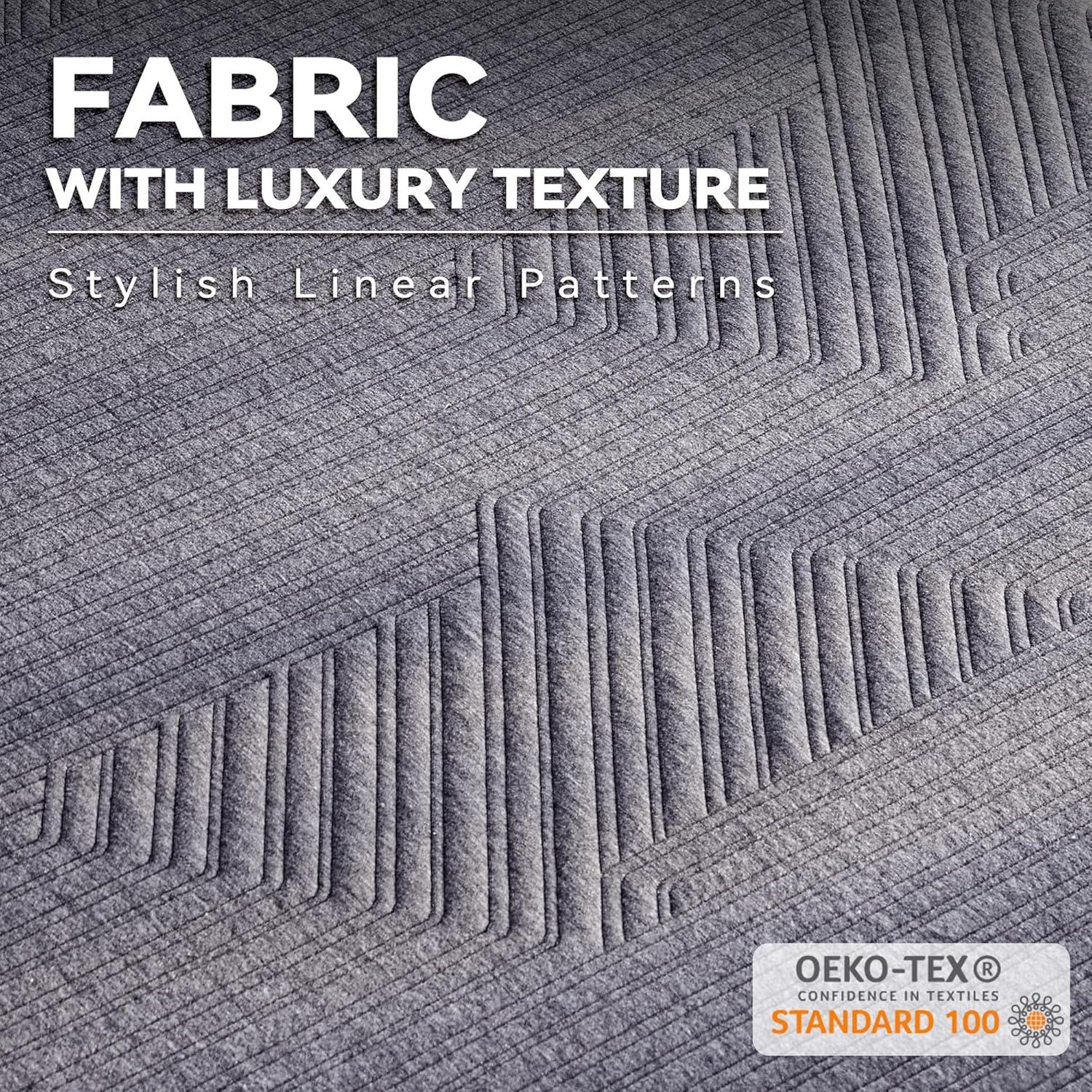 Almohadilla de Colchón BDEUS 3" Firme Queen Espuma Viscoelástica