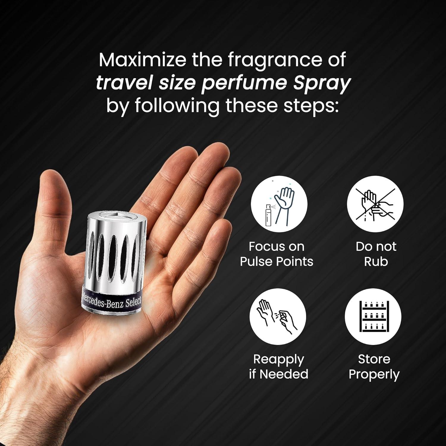 Eau de Toilette Mercedes-Benz Select 19.2 ml para Hombres