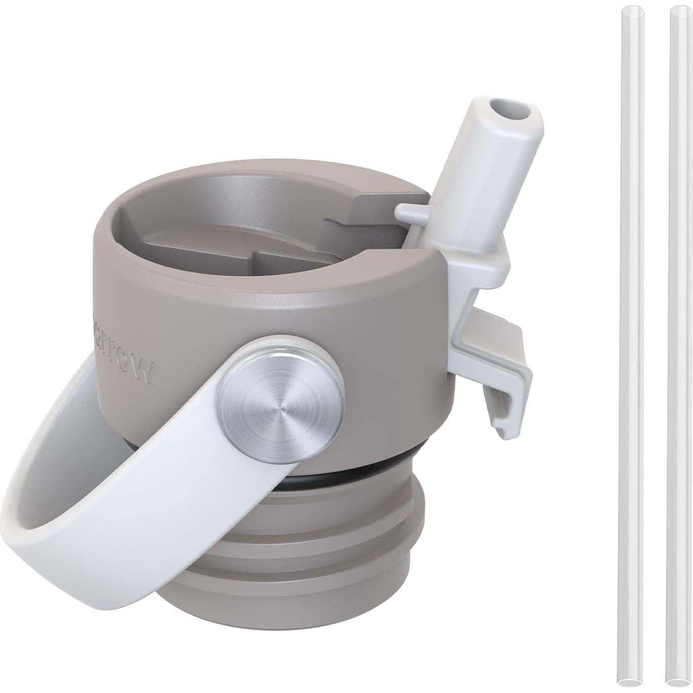 Botella de Agua Aislada Super Sparrow 500 ml FlipFlow Gris