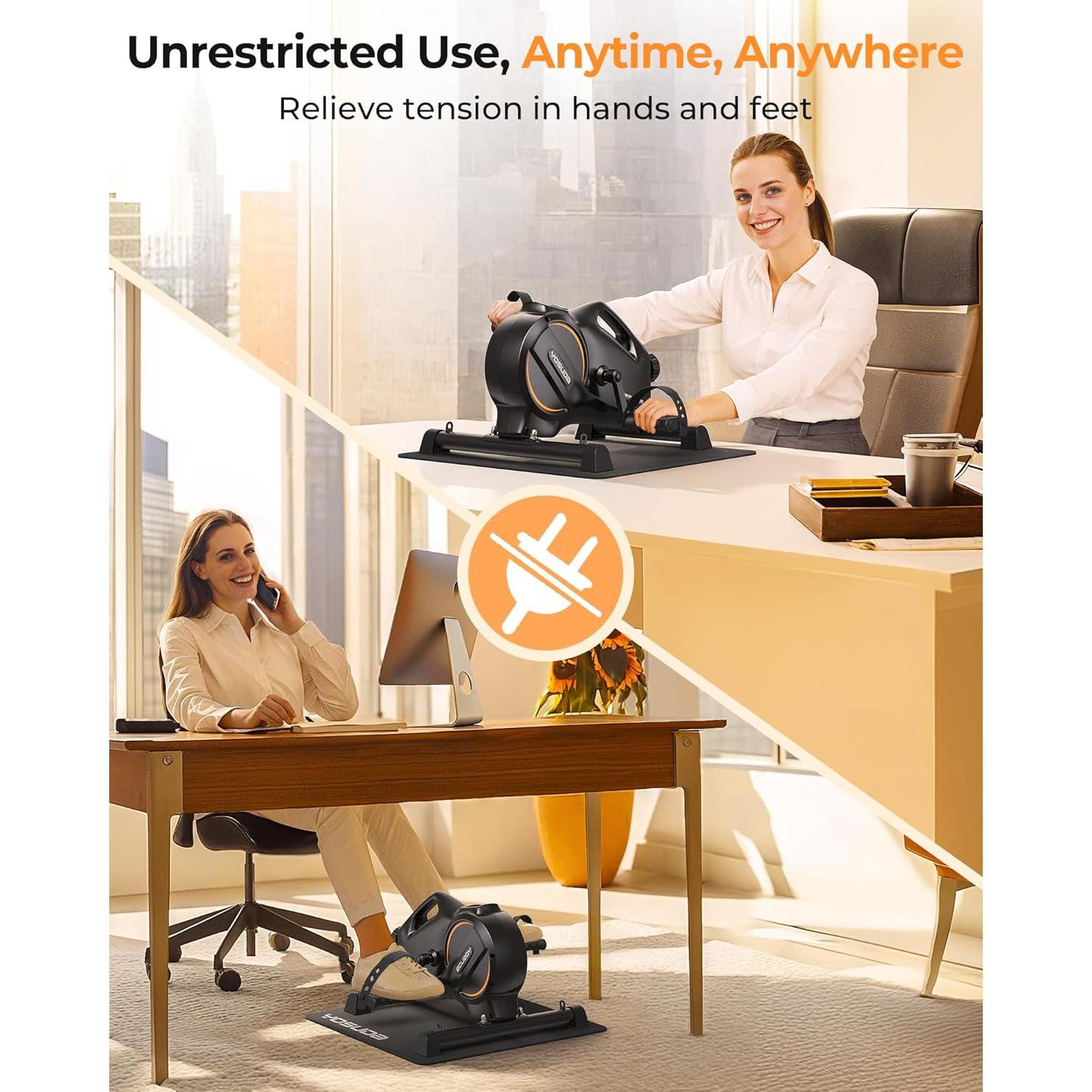 Bicicleta de Pedales YOSUDA YSD-MS-01 para Escritorio 16 Niveles