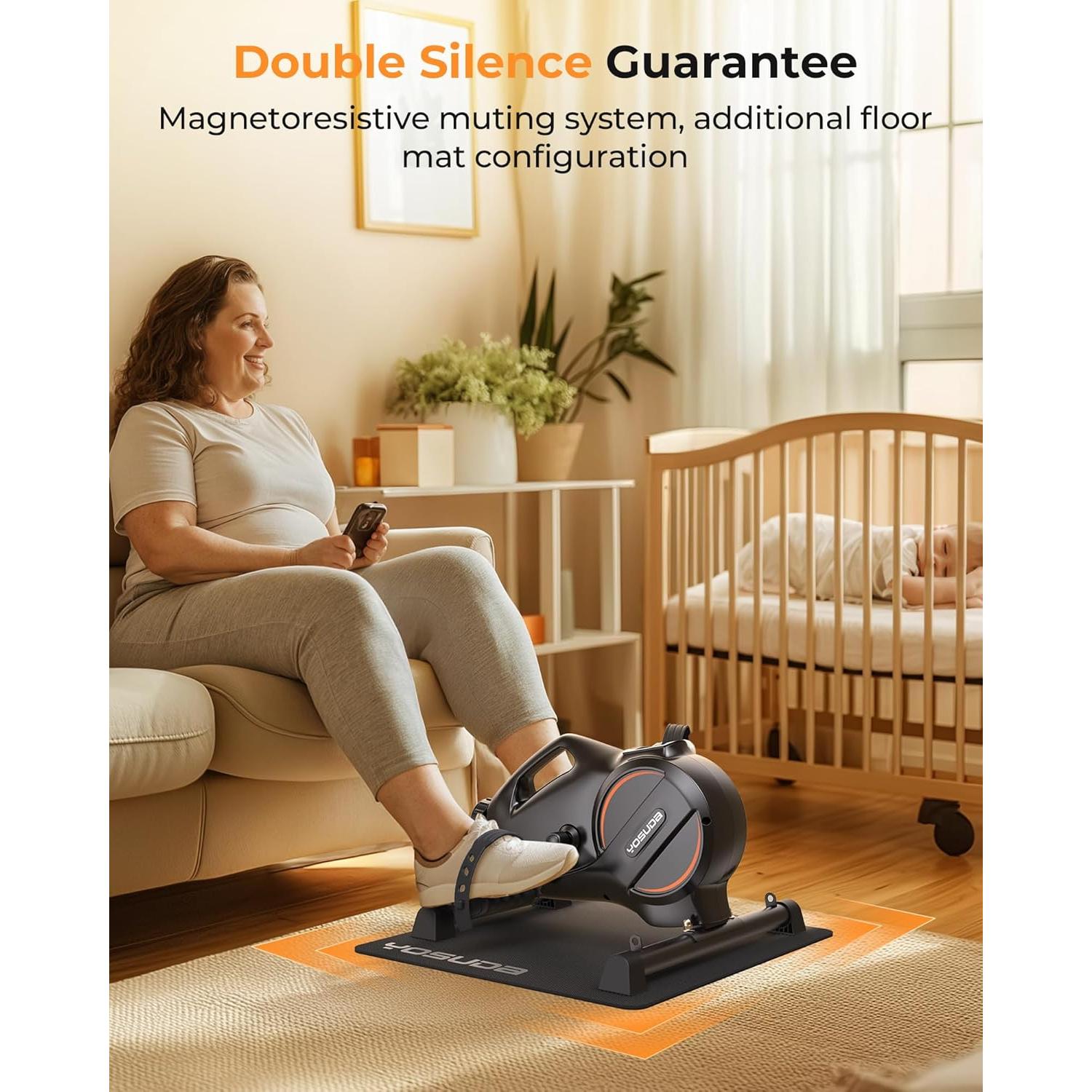 Bicicleta de Pedales YOSUDA YSD-MS-01 para Escritorio 16 Niveles