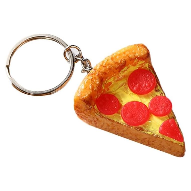 Llavero Creativo Simulado Camarón HSYHERE 5x3.5cm PVC