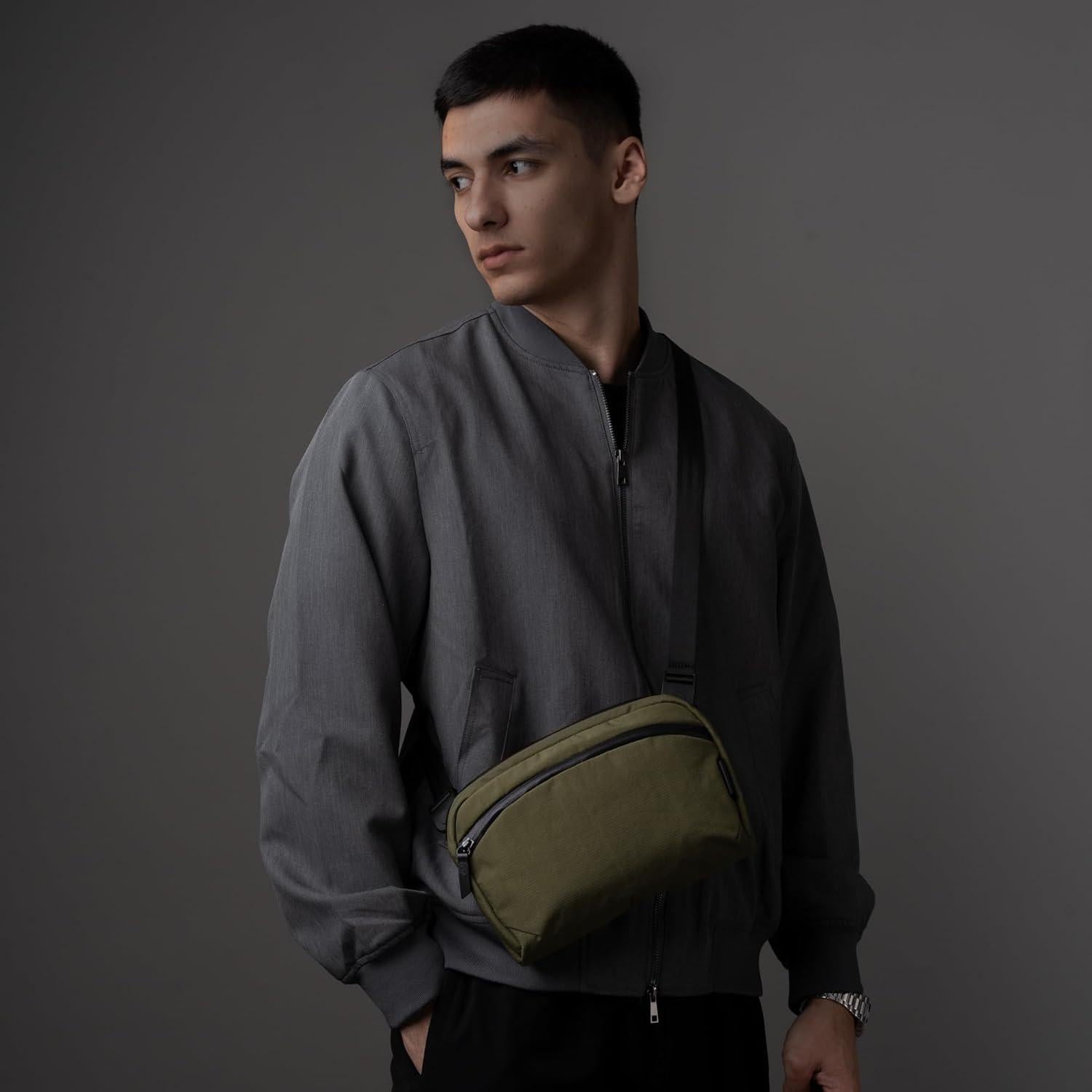 Bolsa de Hombro ALPAKA Flight Sling 2L Verde Compacta