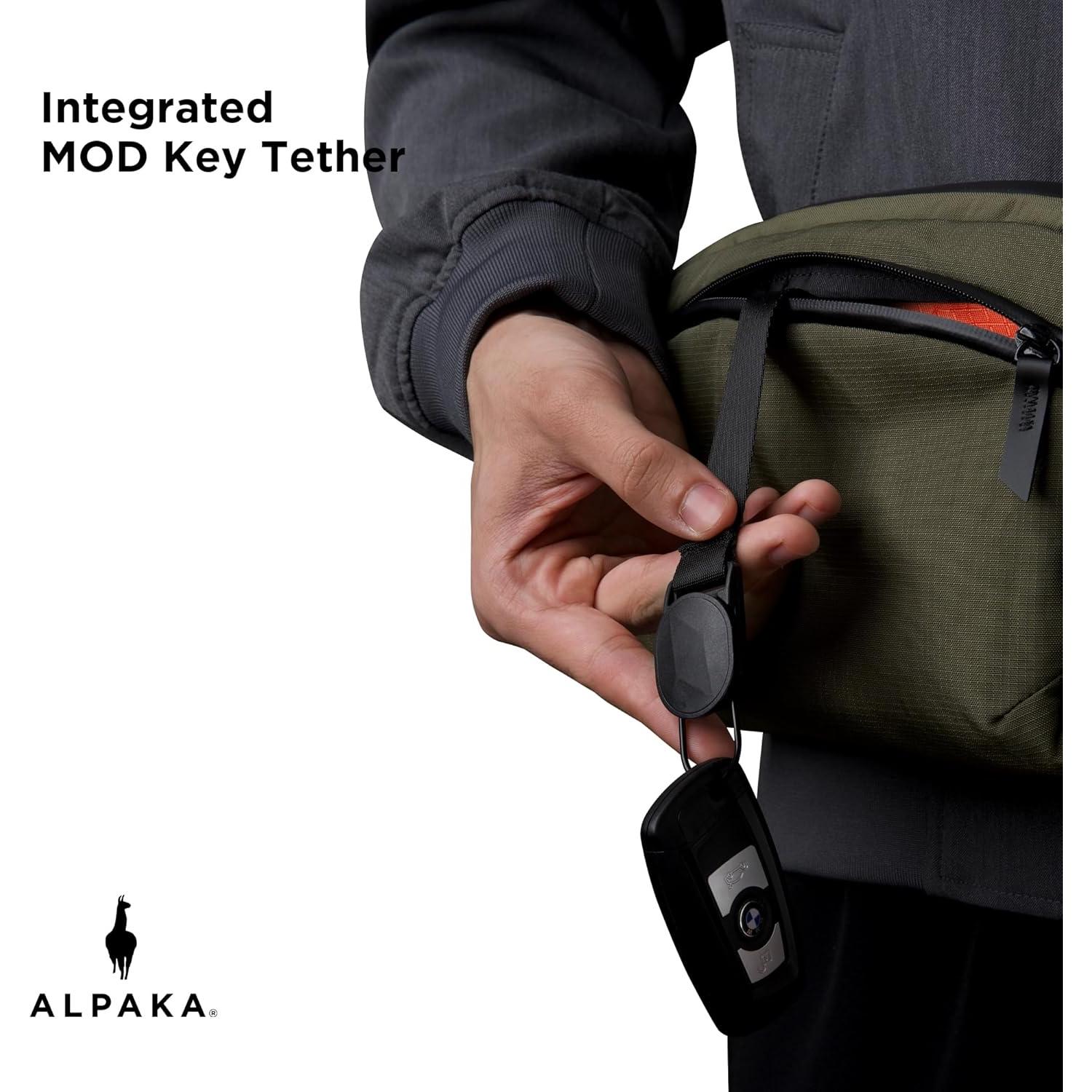 Bolsa de Hombro ALPAKA Flight Sling 2L Verde Compacta