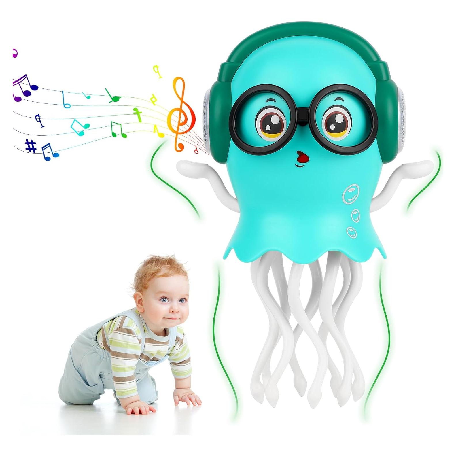 Juguete Musical Medusa Bailarina Diakud Verde 20.3x12.4cm