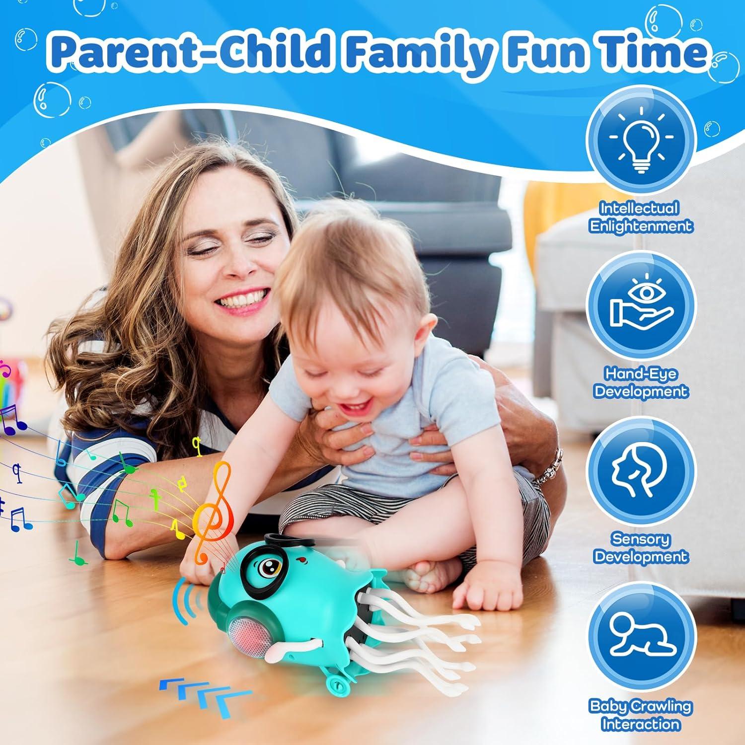 Juguete Musical Medusa Bailarina Diakud Verde 20.3x12.4cm