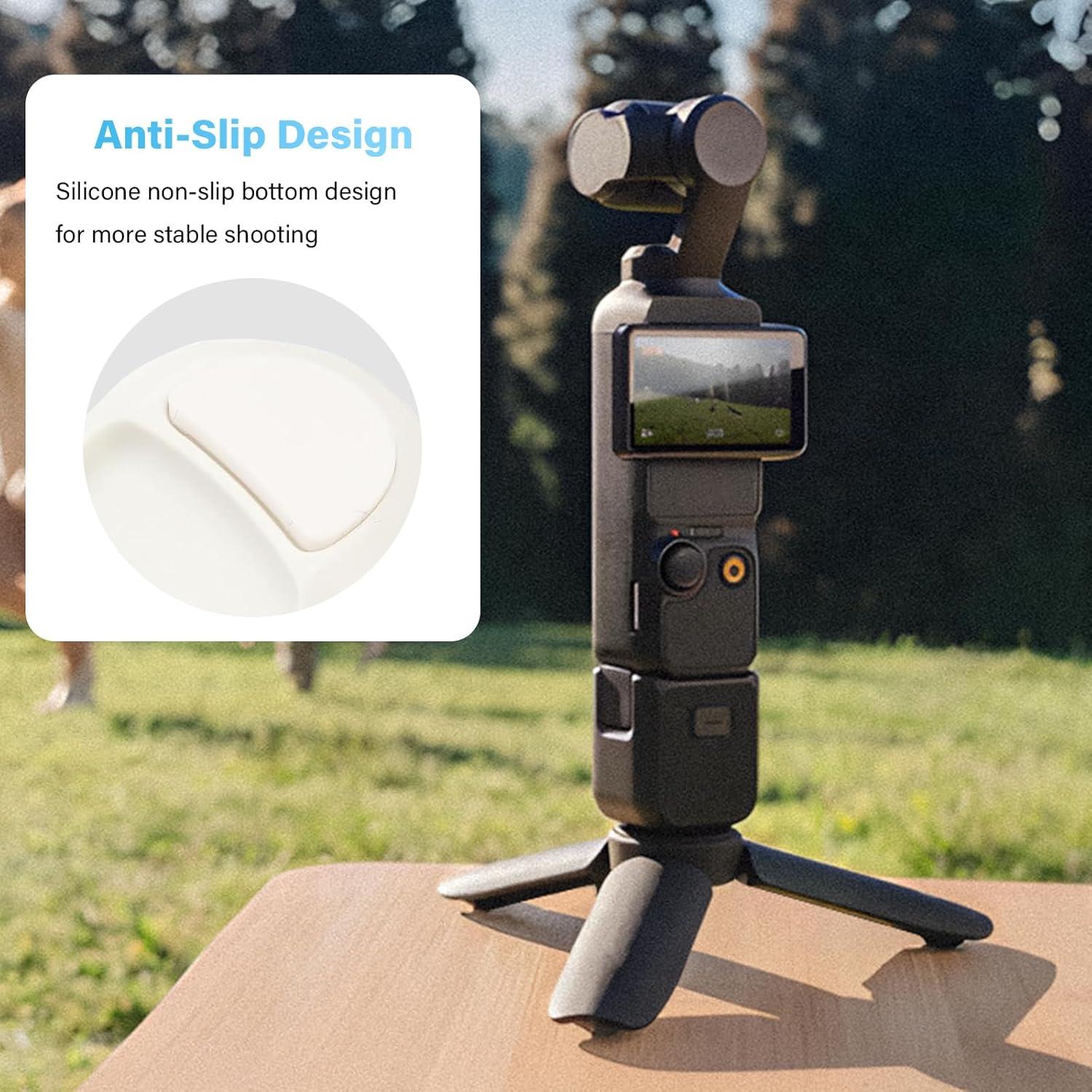 Trípode Mini TYUANDOUER Plegable para DJI Osmo Pocket 3 - Blanco
