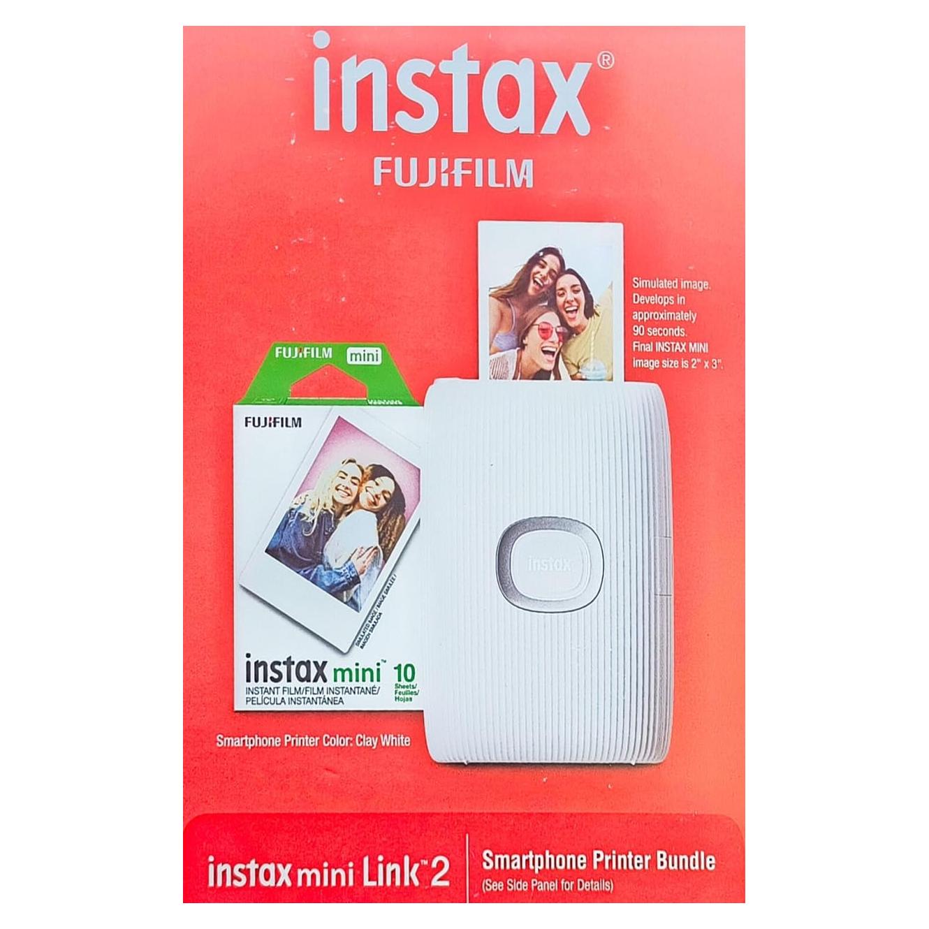 Impresora de Fotos Fujifilm Instax Mini Link 2 - Blanco