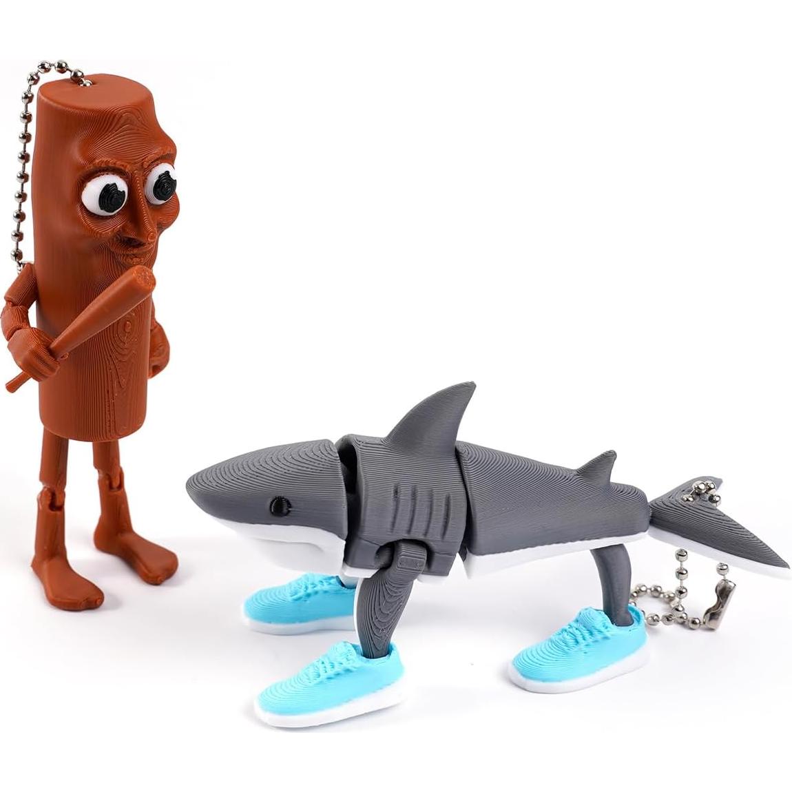 Set de 3 Llavero Figuras Coleccionables Sarcidery