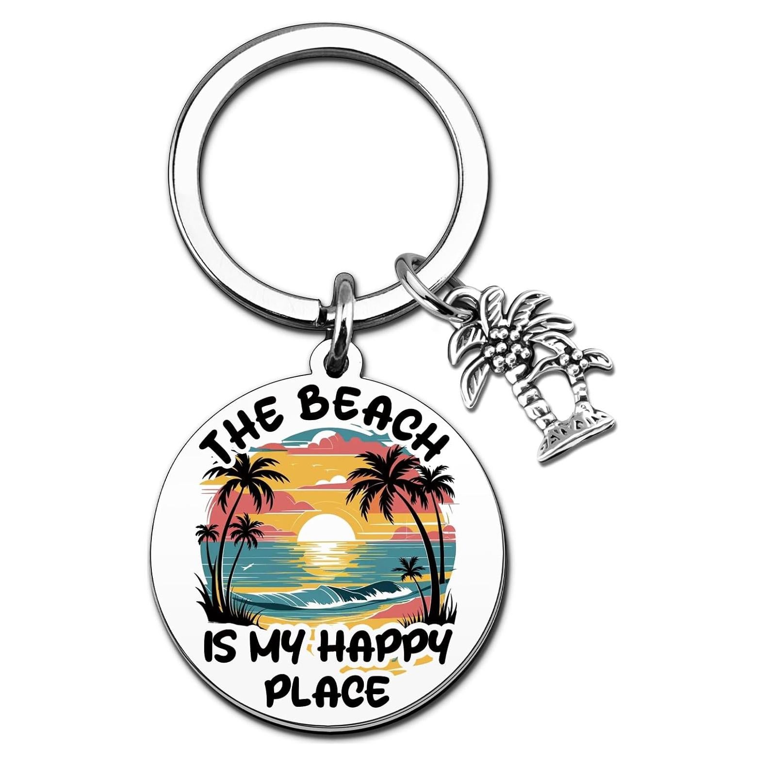 Llavero de Concha Playa - Regalo Oceánico para Mujeres