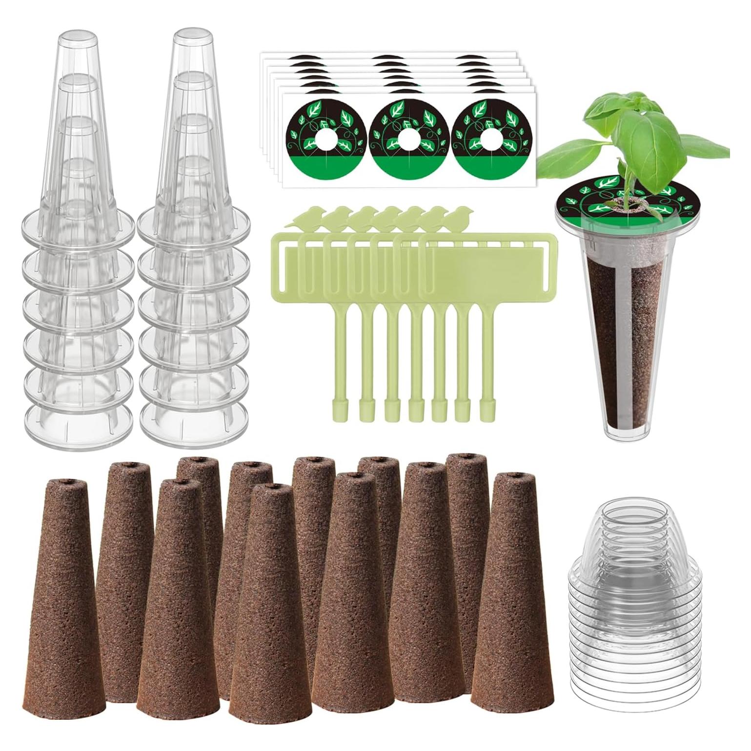Kit Hidropónico 84 Piezas Dryades - Cultivo de Plantas