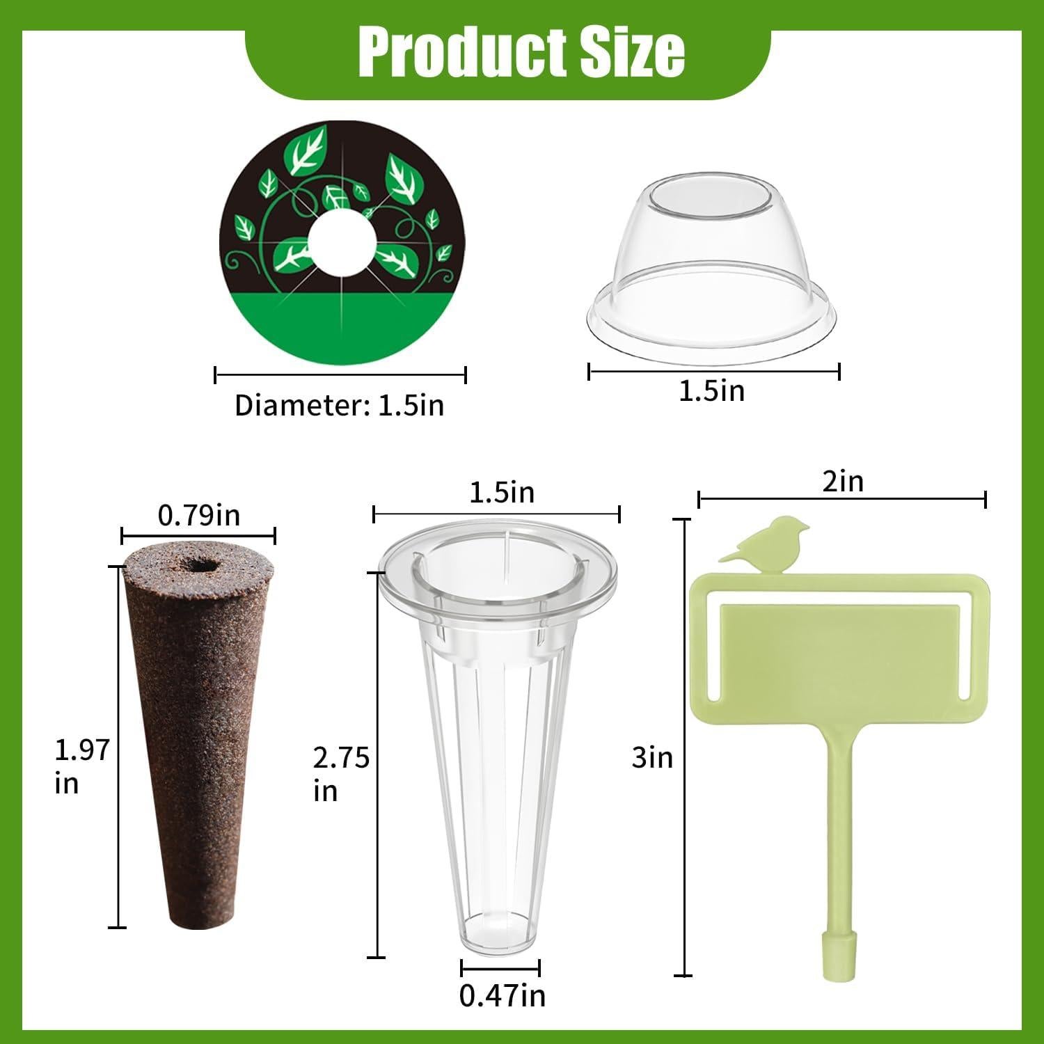 Kit Hidropónico 84 Piezas Dryades - Cultivo de Plantas