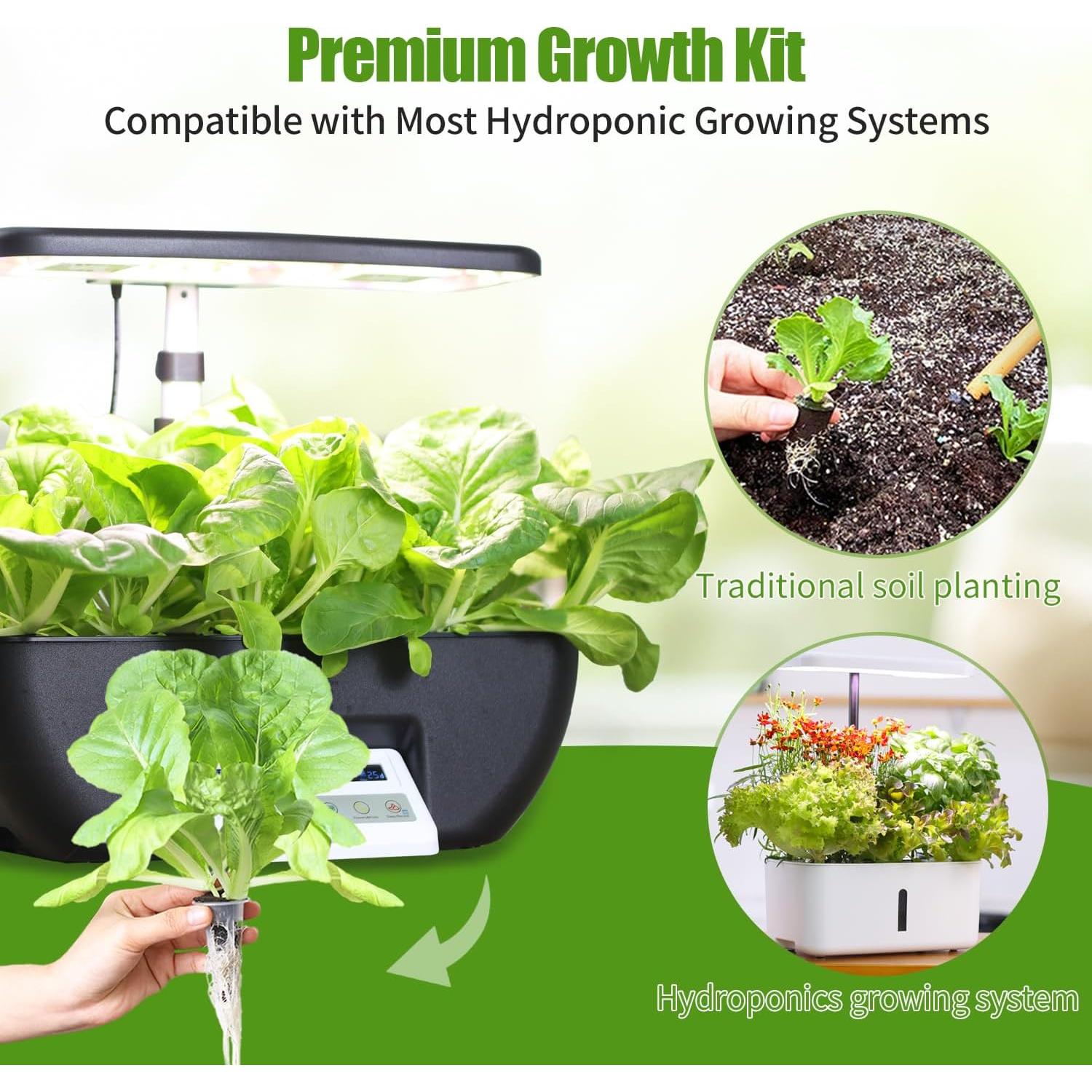 Kit Hidropónico 84 Piezas Dryades - Cultivo de Plantas