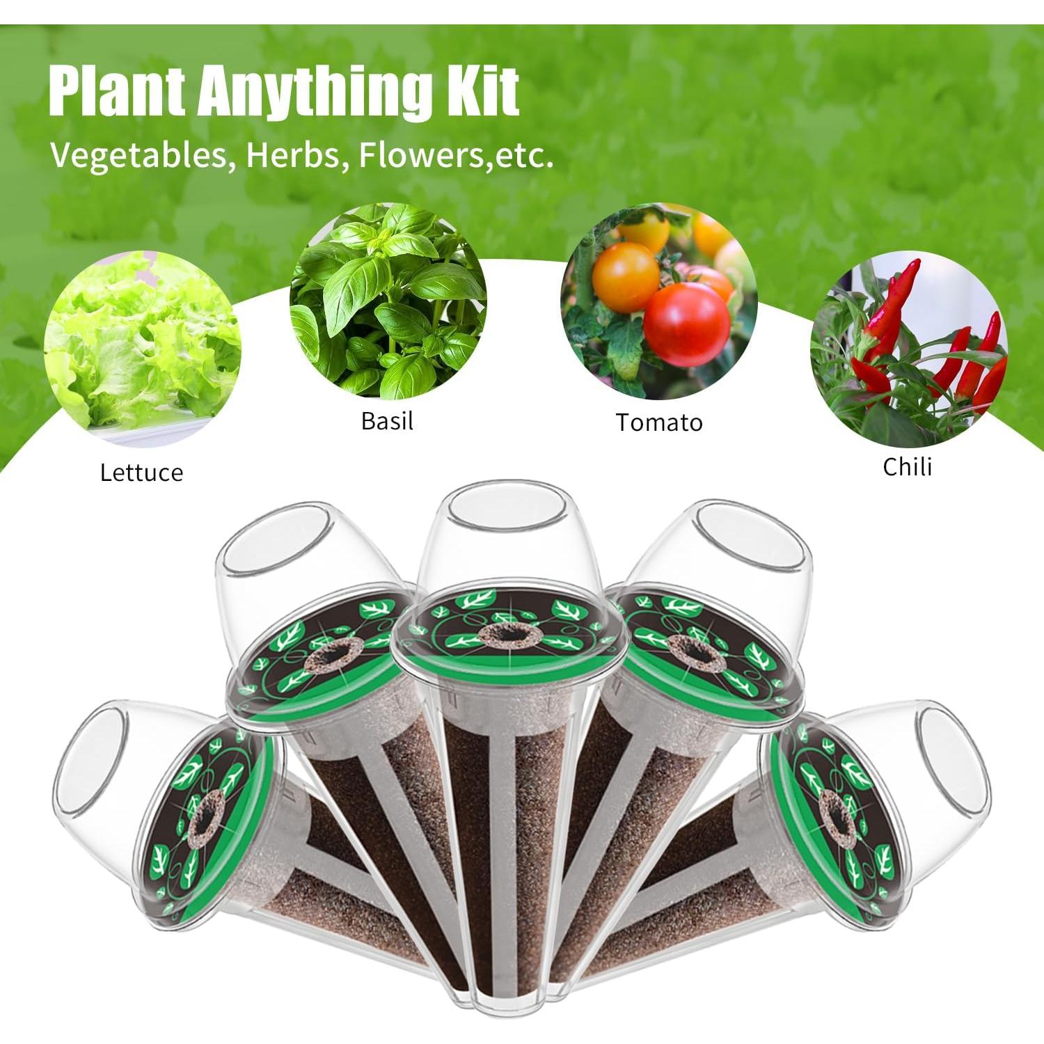 Kit Hidropónico 84 Piezas Dryades - Cultivo de Plantas