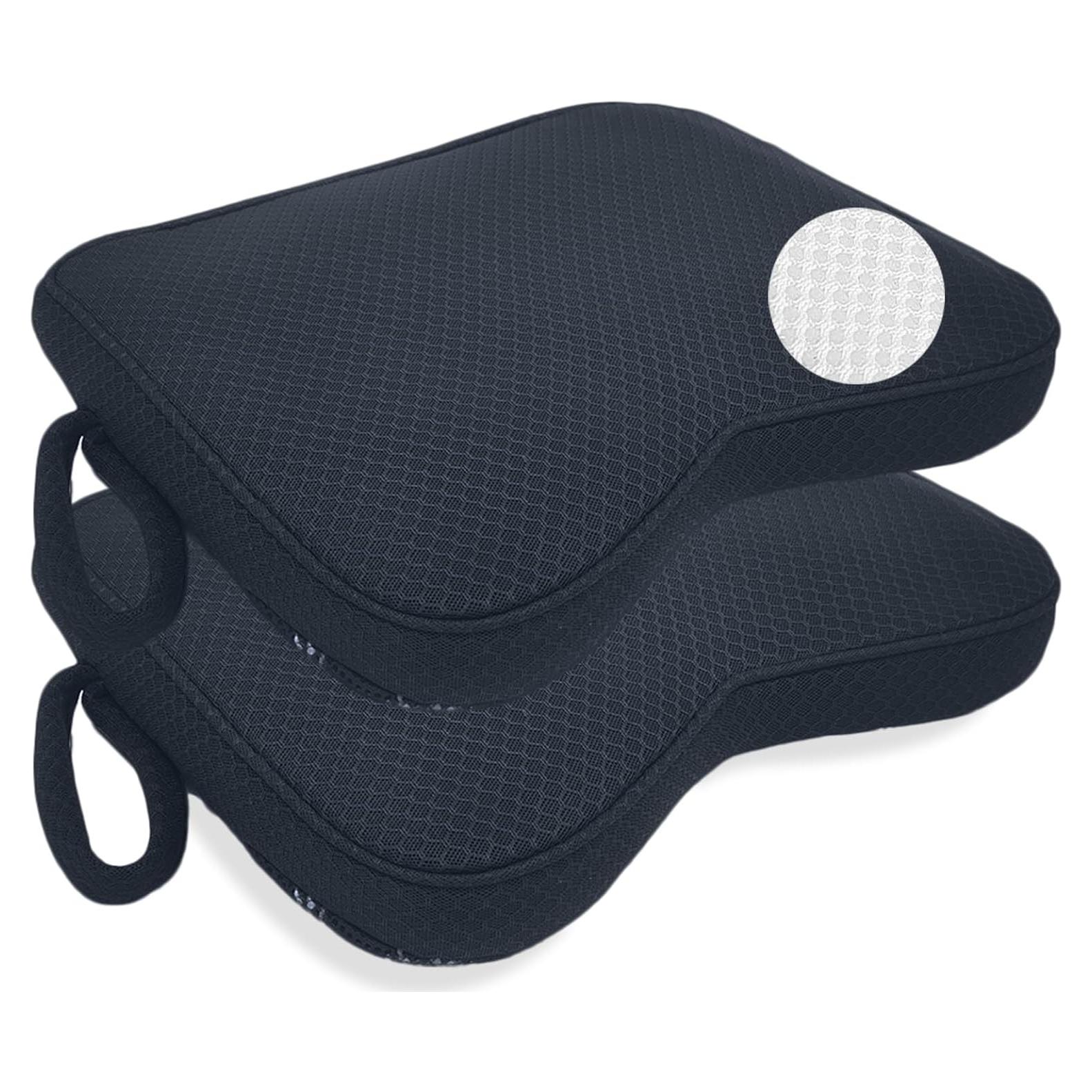 Cojín de Asiento Portátil REEZEIVI 2 Unidades Malla 3D Lavable