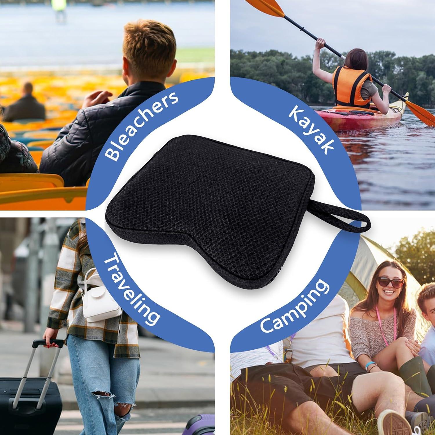 Cojín de Asiento Portátil REEZEIVI 2 Unidades Malla 3D Lavable