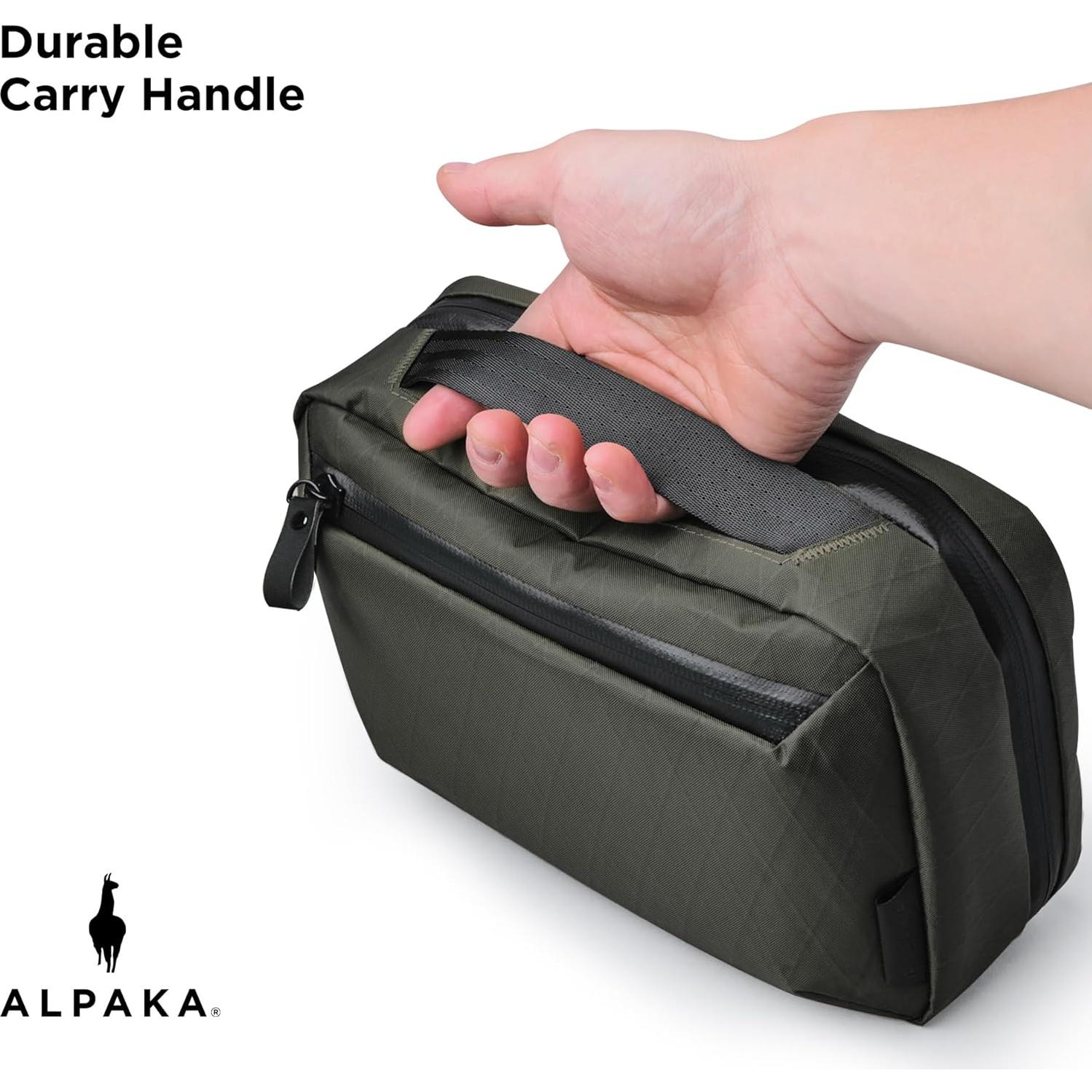 ALPAKA Elements Tech Case Max Verde Oscuro - Organizador EDC