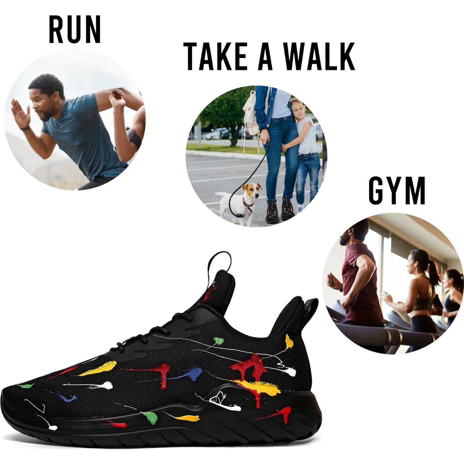 Zapatos de Correr Soulsfeng para Hombre Ligeros y Cómodos