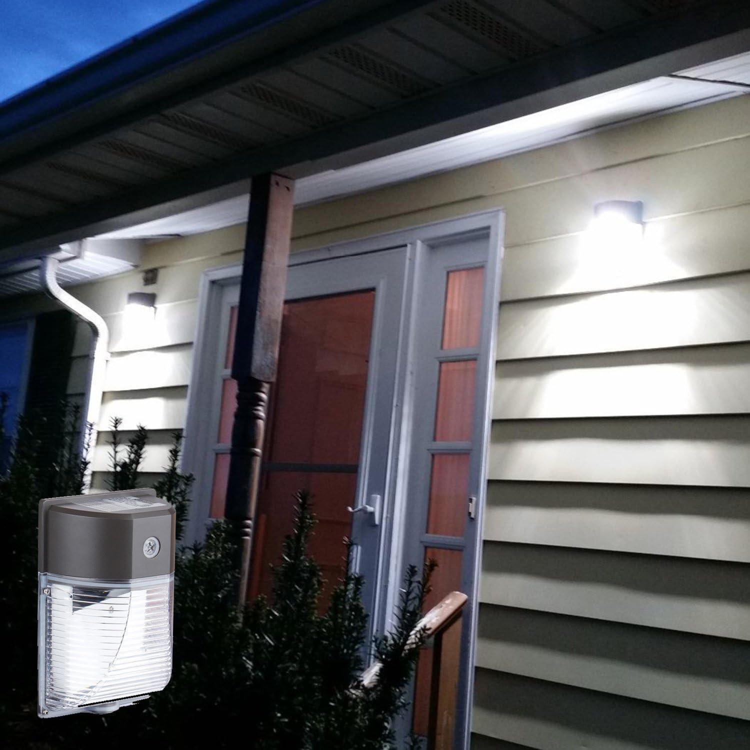 Luz de Pared LED JMK MGL 26W con Fotocélula 3000LM IP65