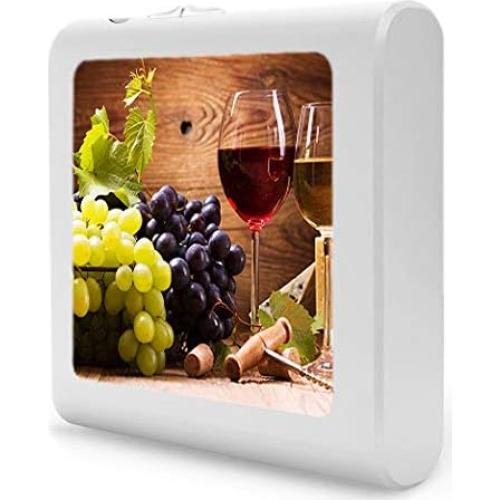 Luz Nocturna LED Art Plates con Sensor Automático y Brillo Ajustable