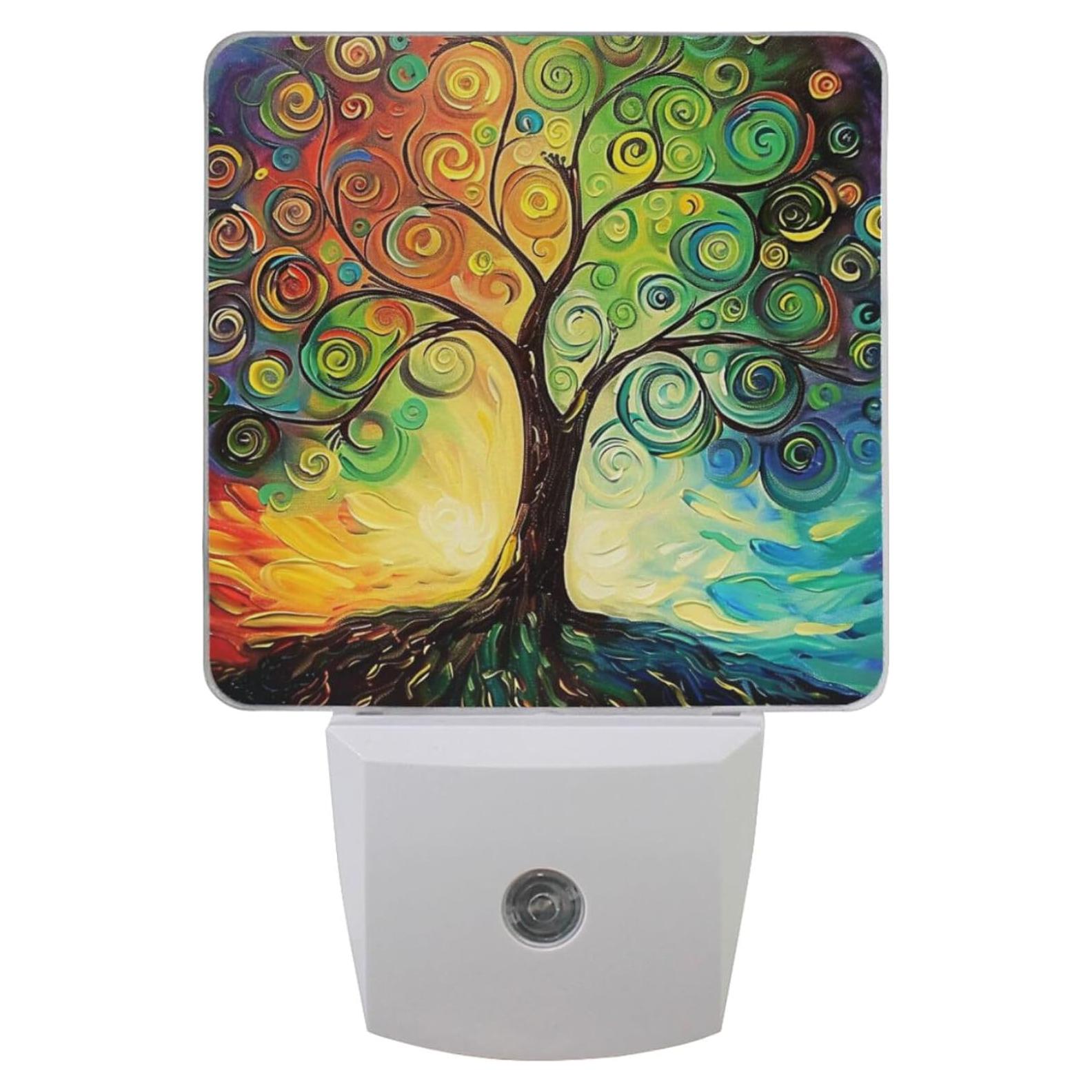 Juego de 2 Lámparas Nocturnas LED Vdsrup con Sensor Automático