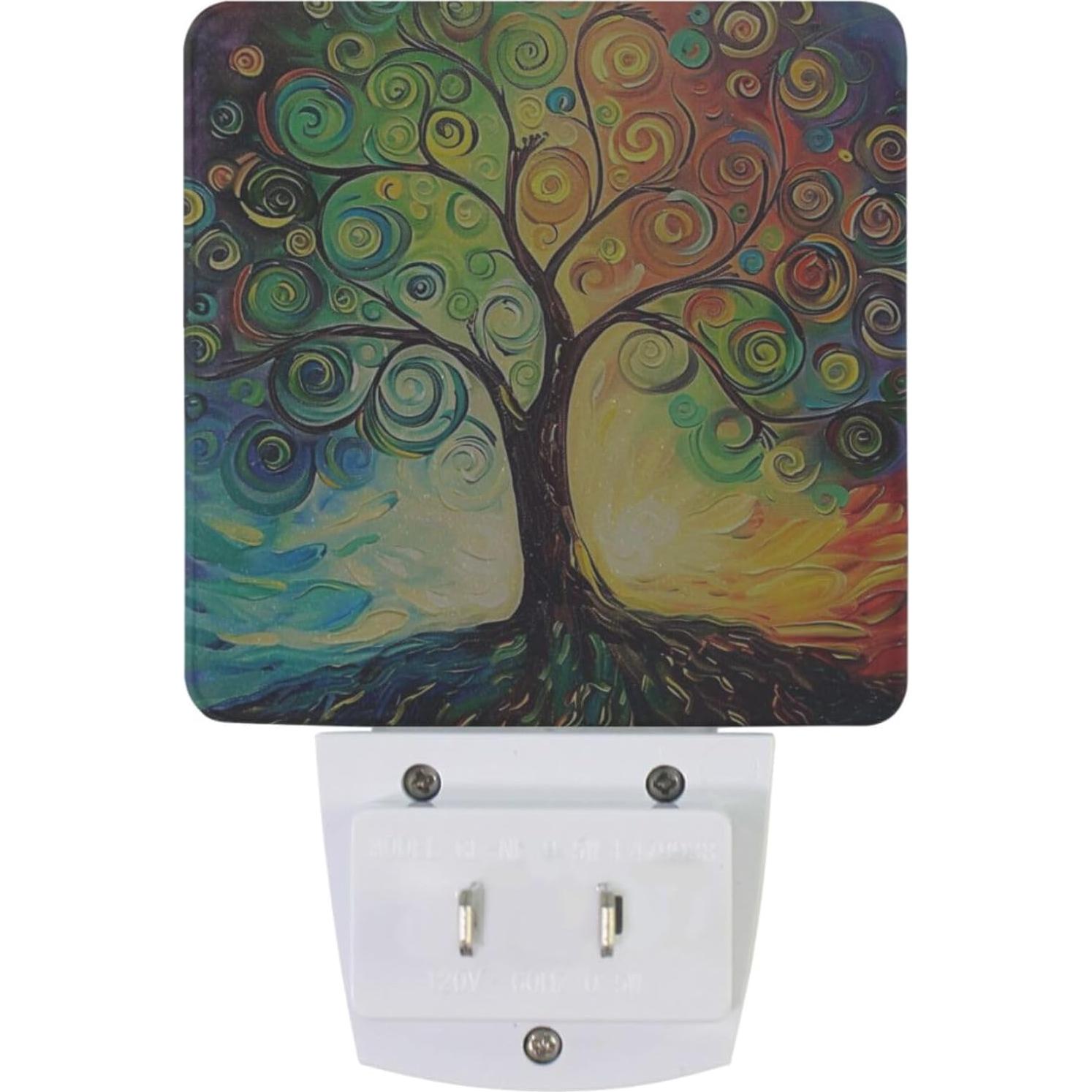 Juego de 2 Lámparas Nocturnas LED Vdsrup con Sensor Automático