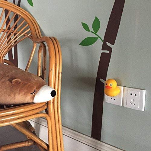 Paquete de 2 luces nocturnas LED con sensor automático 2700K