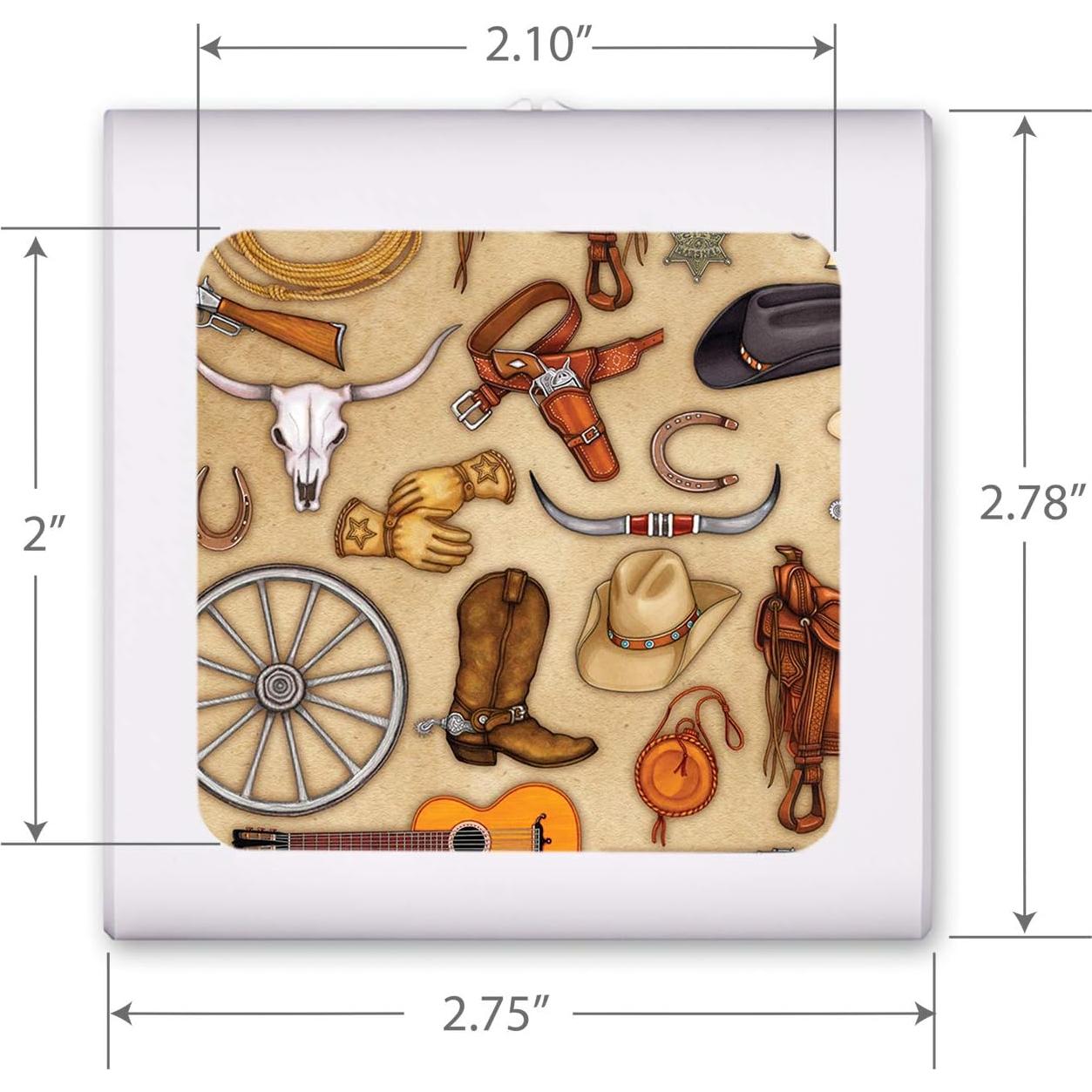 Luz Nocturna LED Art Plates Regulable con Sensor Automático