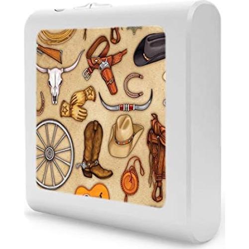 Luz Nocturna LED Art Plates Regulable con Sensor Automático