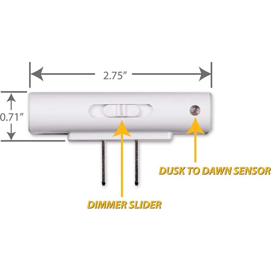 Luz Nocturna LED Art Plates Monet Regulable Automática 0.5W