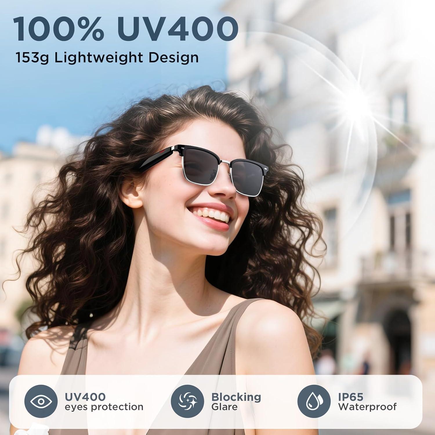 Gafas Inteligentes AI Genérico E1306 con Traducción 110 Idiomas