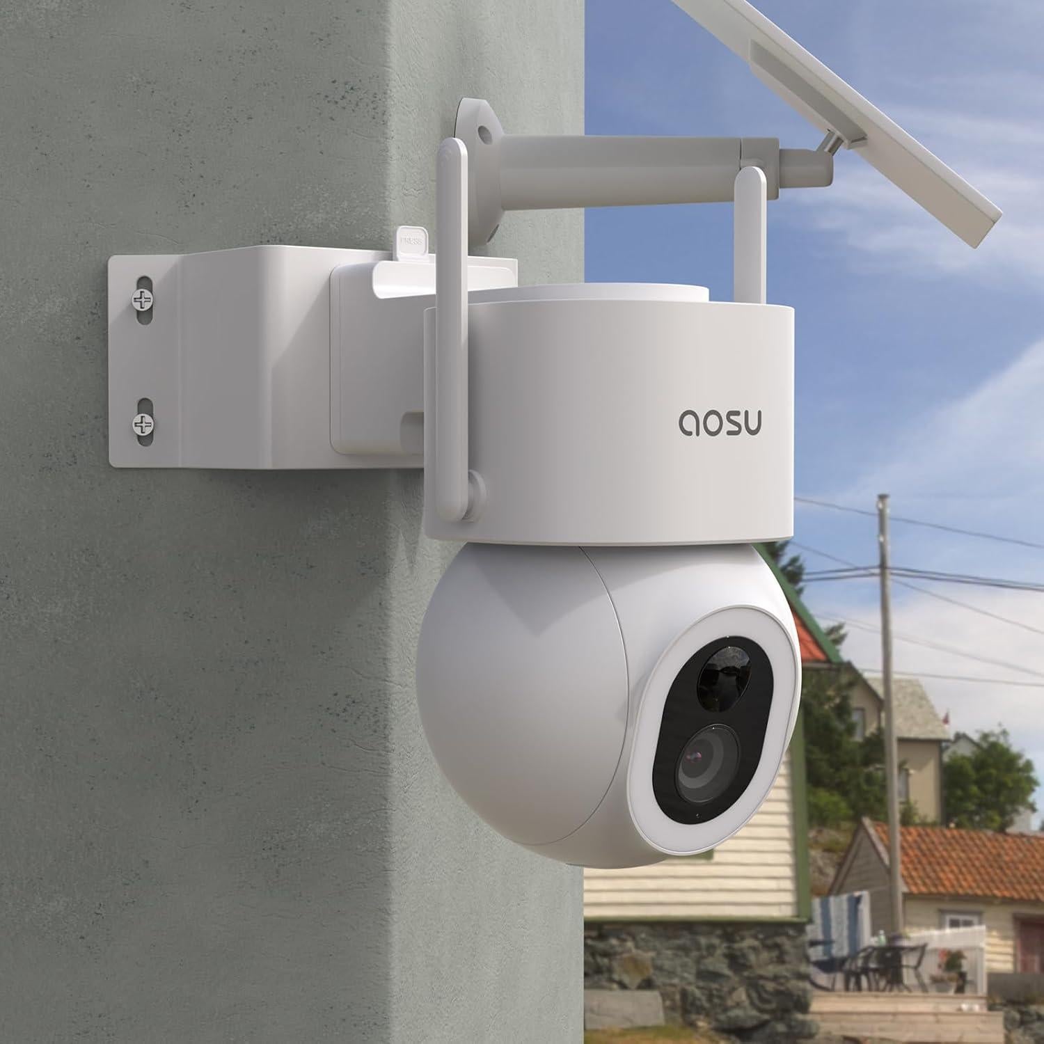 Montaje de esquina exterior HOLACA para cámaras AOSU y ANSQUE