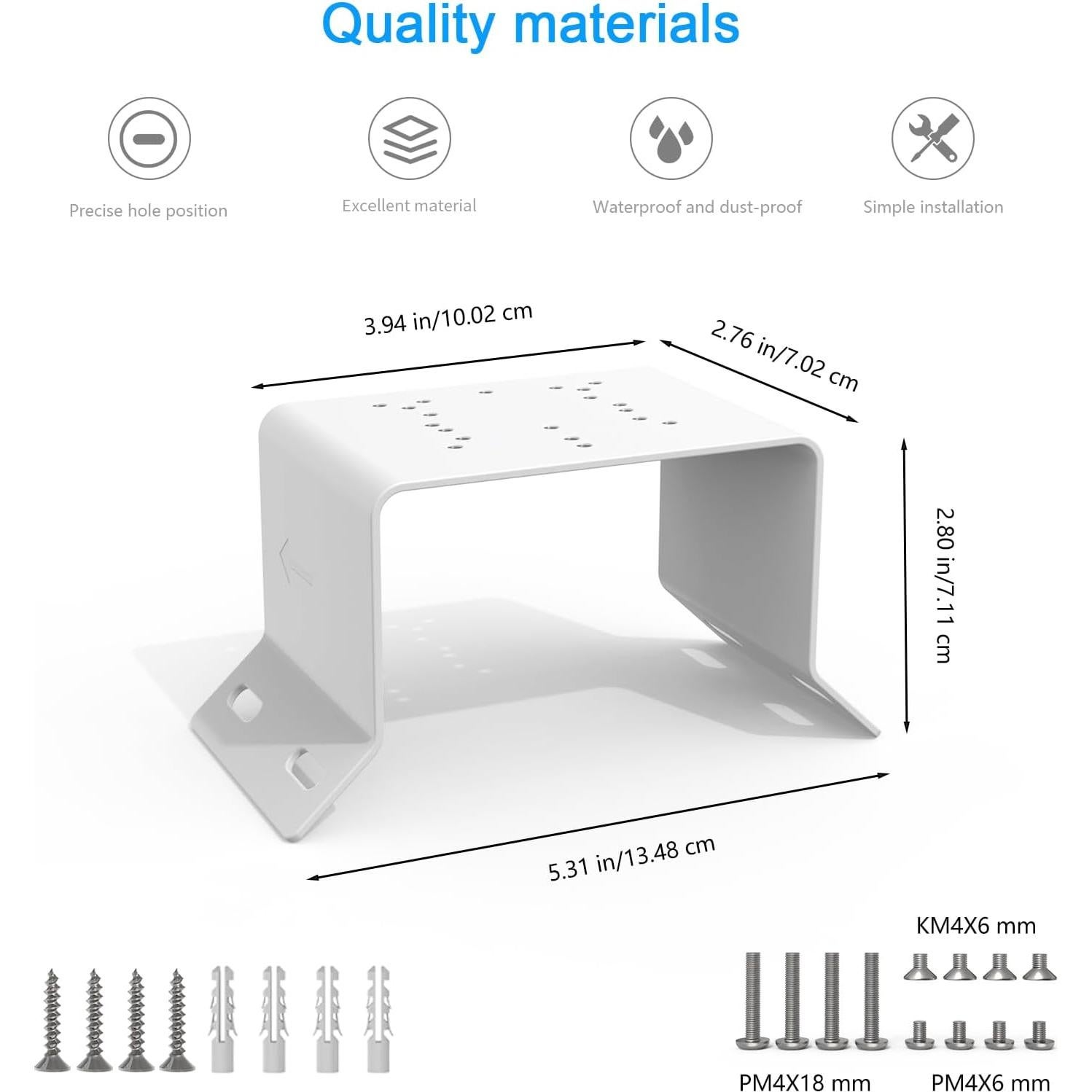 Montaje de esquina exterior HOLACA para cámaras AOSU y ANSQUE