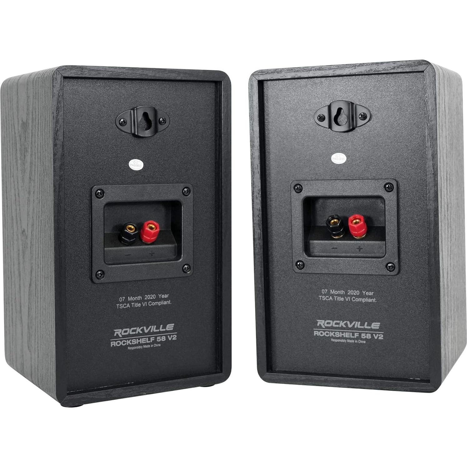 Altavoces de Estantería Rockville RockShelf 58B V2 5.25" 8 Ohm