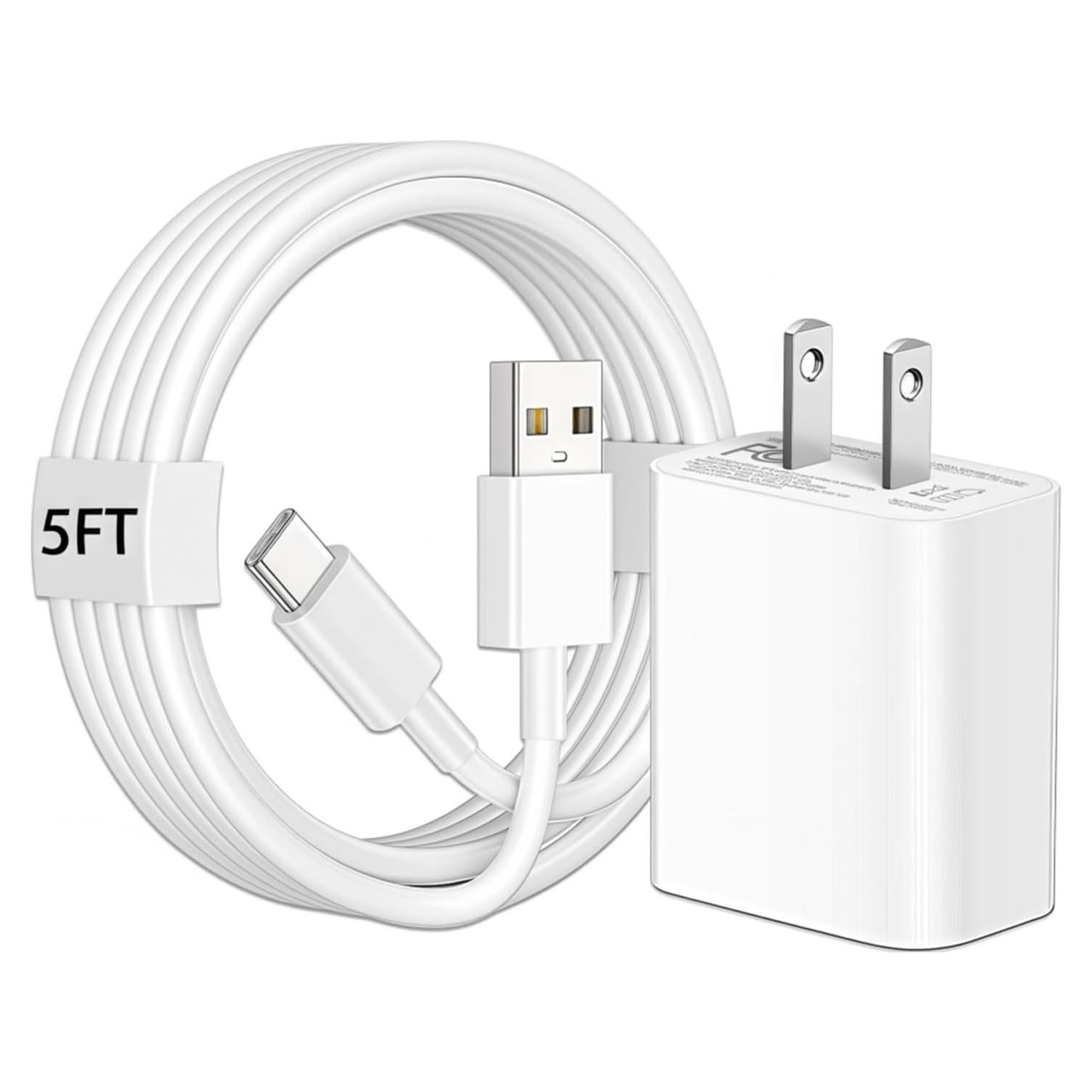 Cargador USB A a Tipo C EufyCam 1.52m Compatible Oura Ring