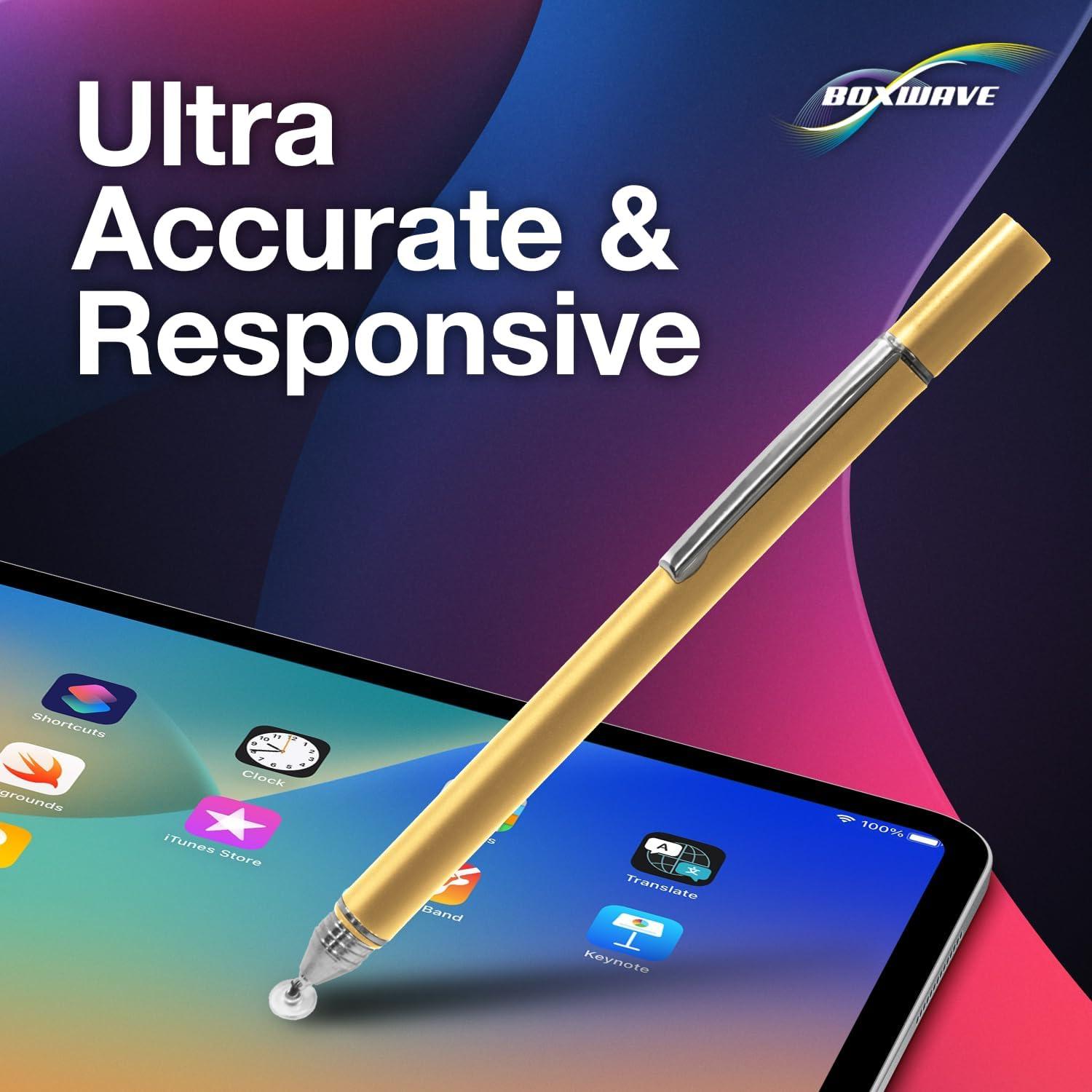 Stylus Pen BoxWave FineTouch para ONYX BOOX Tab Ultra C - Oro