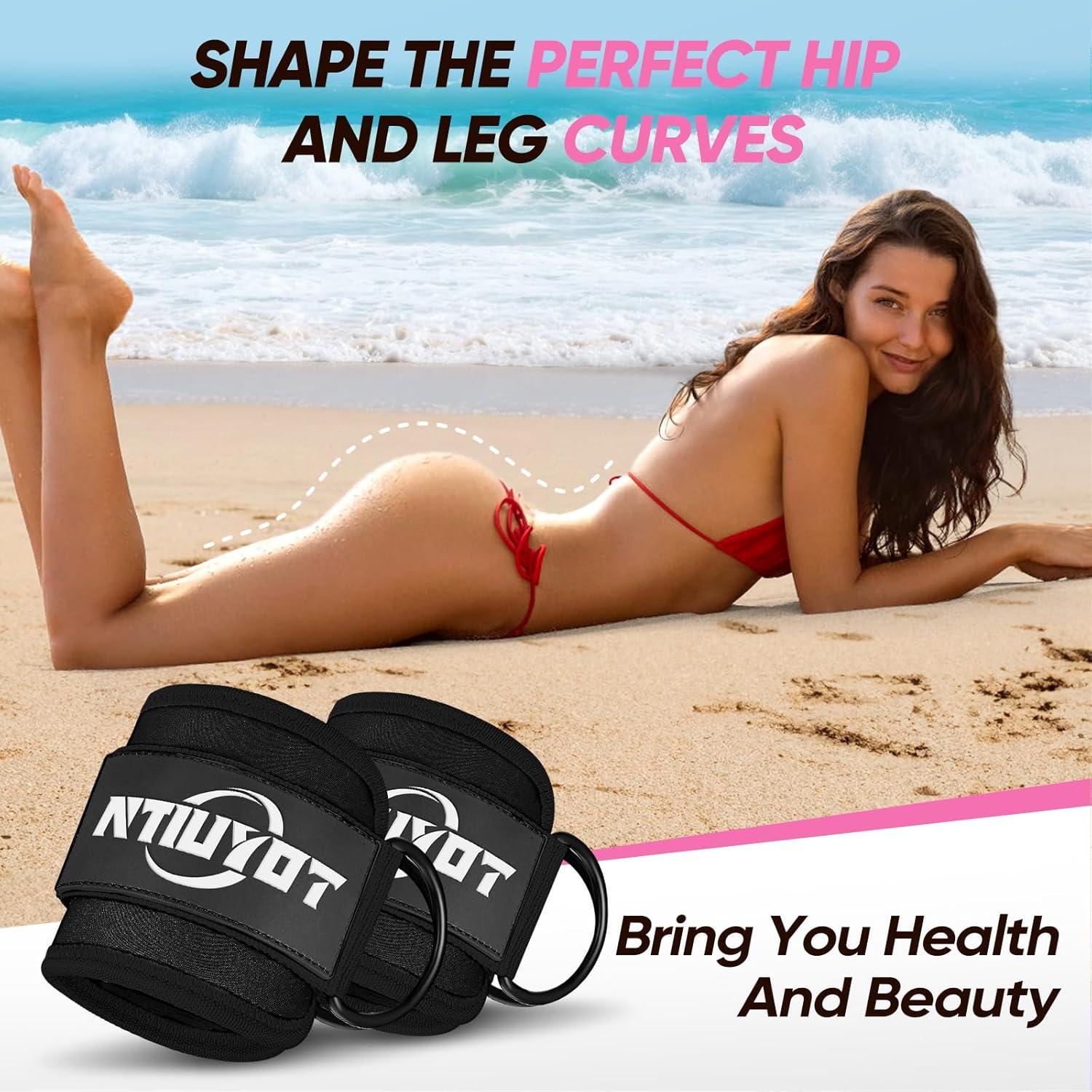 Bandas de Resistencia para Tobillos NTIUYOT - 3 Niveles Ajustables