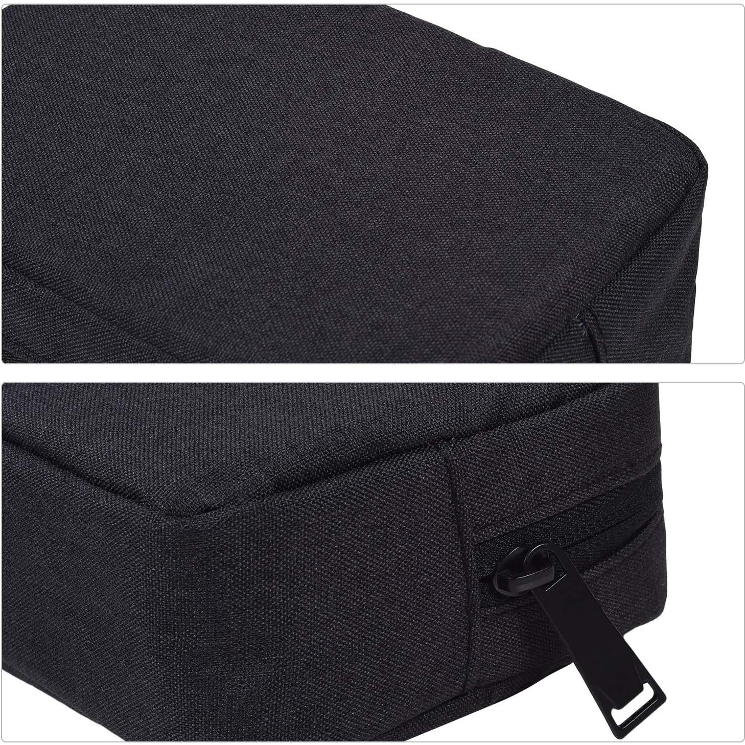 Organizador de Accesorios Electrónicos Dealcase 2 Piezas Negro