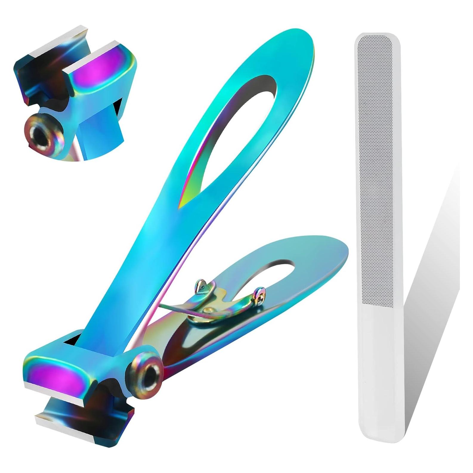 Cortauñas Gruesas Werlla Multicolor 17mm Acero Inoxidable