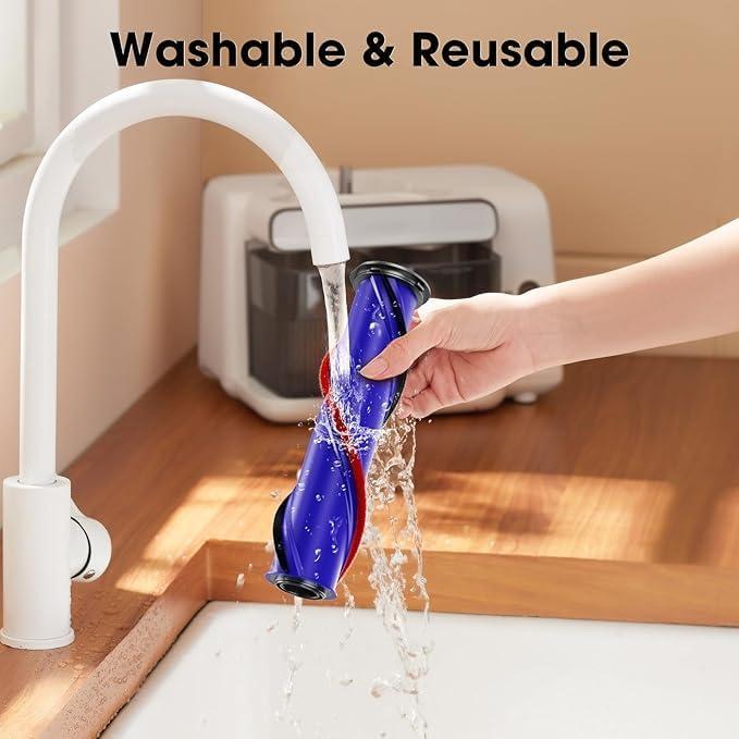 Cabezal de Limpieza Directo AZYM para Aspiradoras Dyson V7-V15