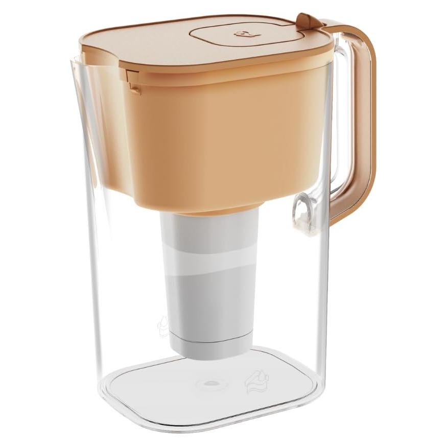 Jarra Filtrante HomeWater 2.4L 10 Tazas Libre de BPA Durazno