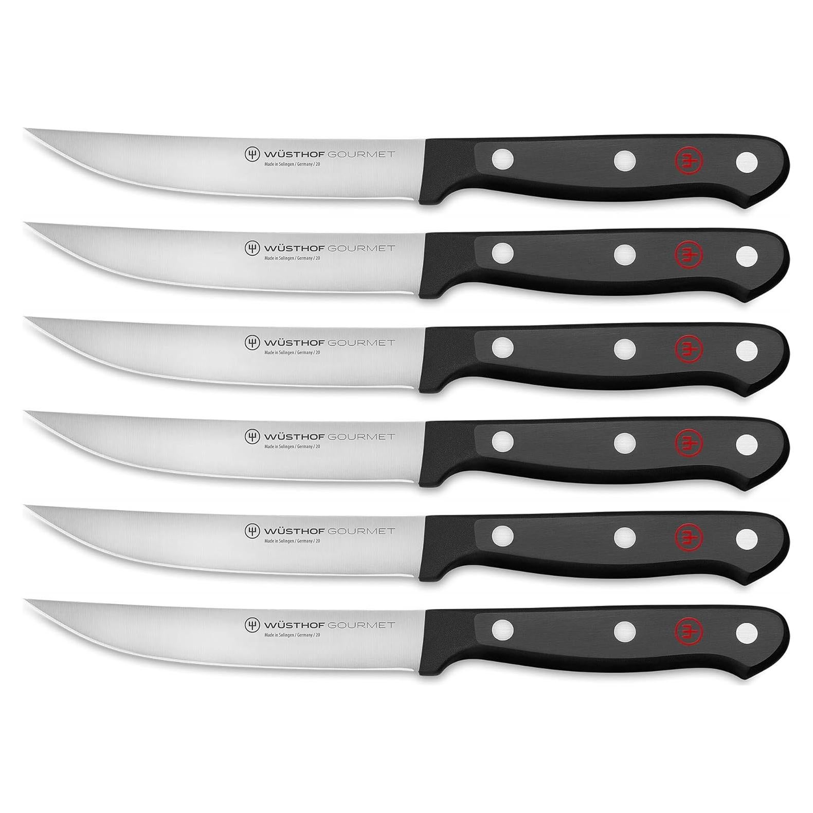 Juego de cuchillos de carne Wüsthof Gourmet 6 piezas 11.43 cm