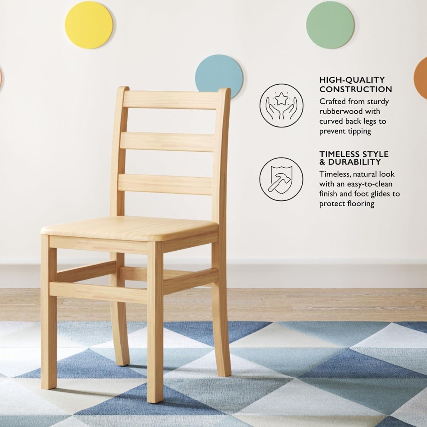 Sillas Escolares de Madera Fundaciones 10" (25.4 cm) - Paquete de 2