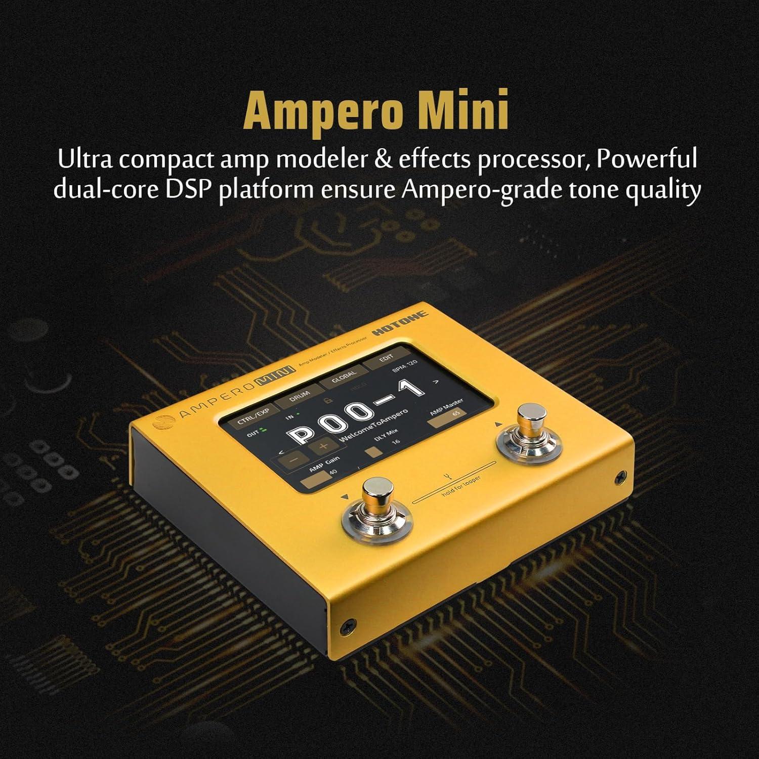 Procesador de Efectos para Guitarra Hotone Ampero Mini MP-50