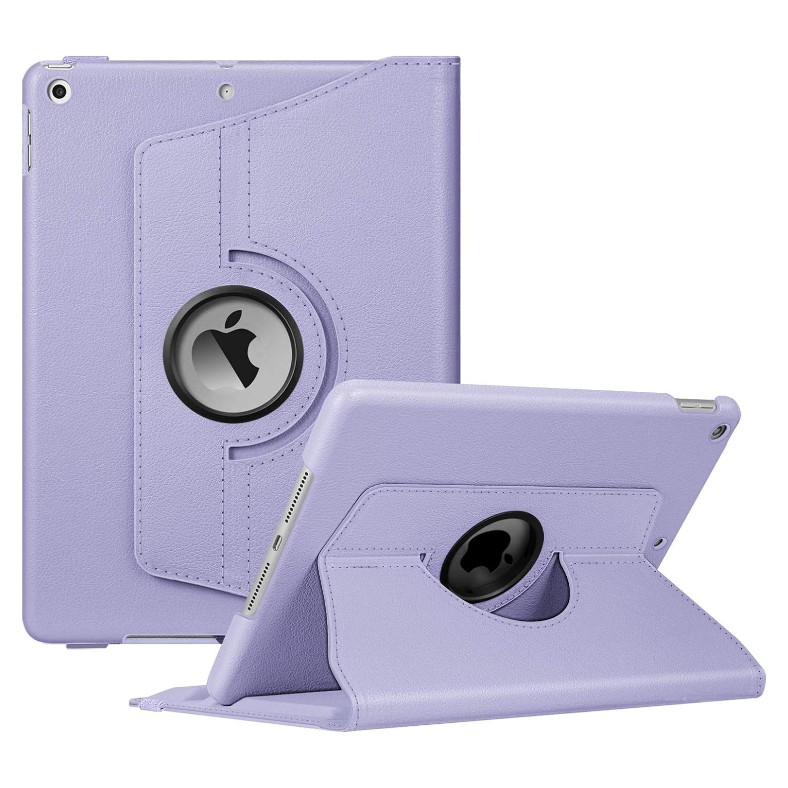 Funda Rotativa Fintie para iPad 10.2" 2021/2020/2019 - Púrpura