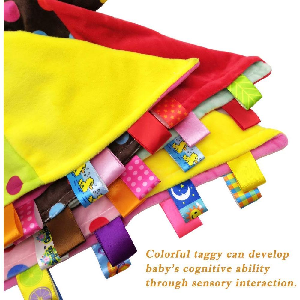 Manta de Seguridad Inchant Mono Colorido - Suave Peluche 33cm