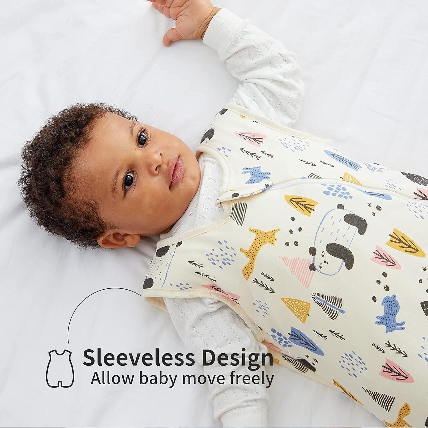 Saco de Sueño para Bebés Duomiaomiao 100% Algodón 2.5 TOG