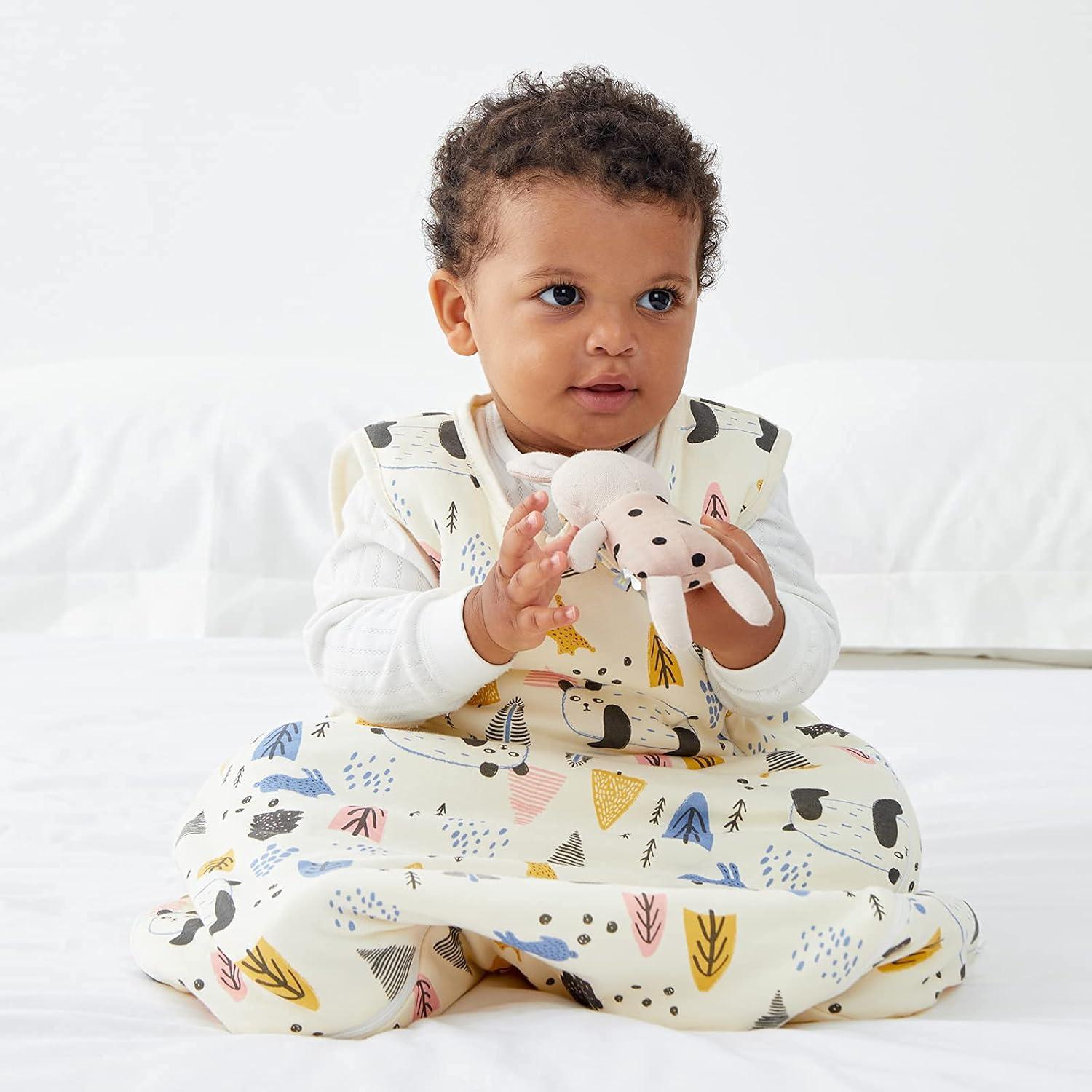 Saco de Sueño para Bebés Duomiaomiao 100% Algodón 2.5 TOG